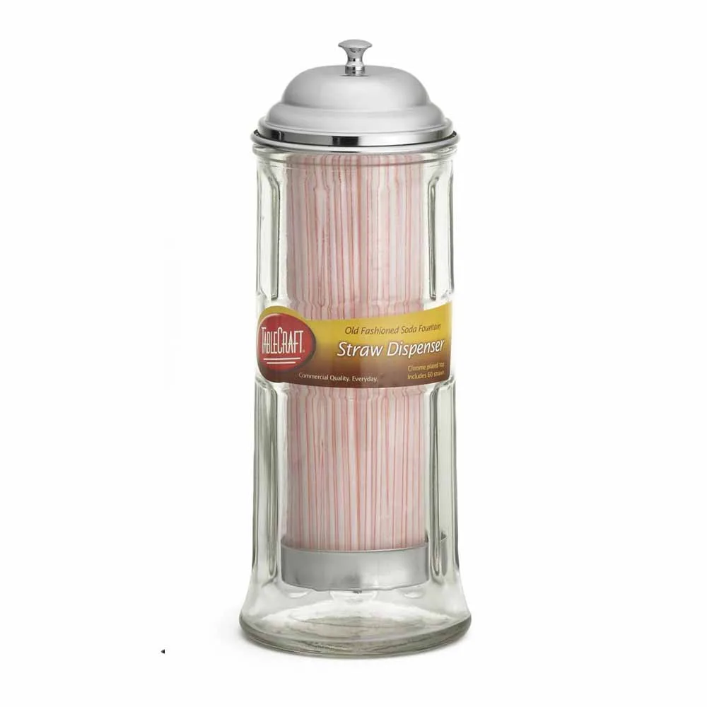 Sugrörsdispenser för standardsugrör