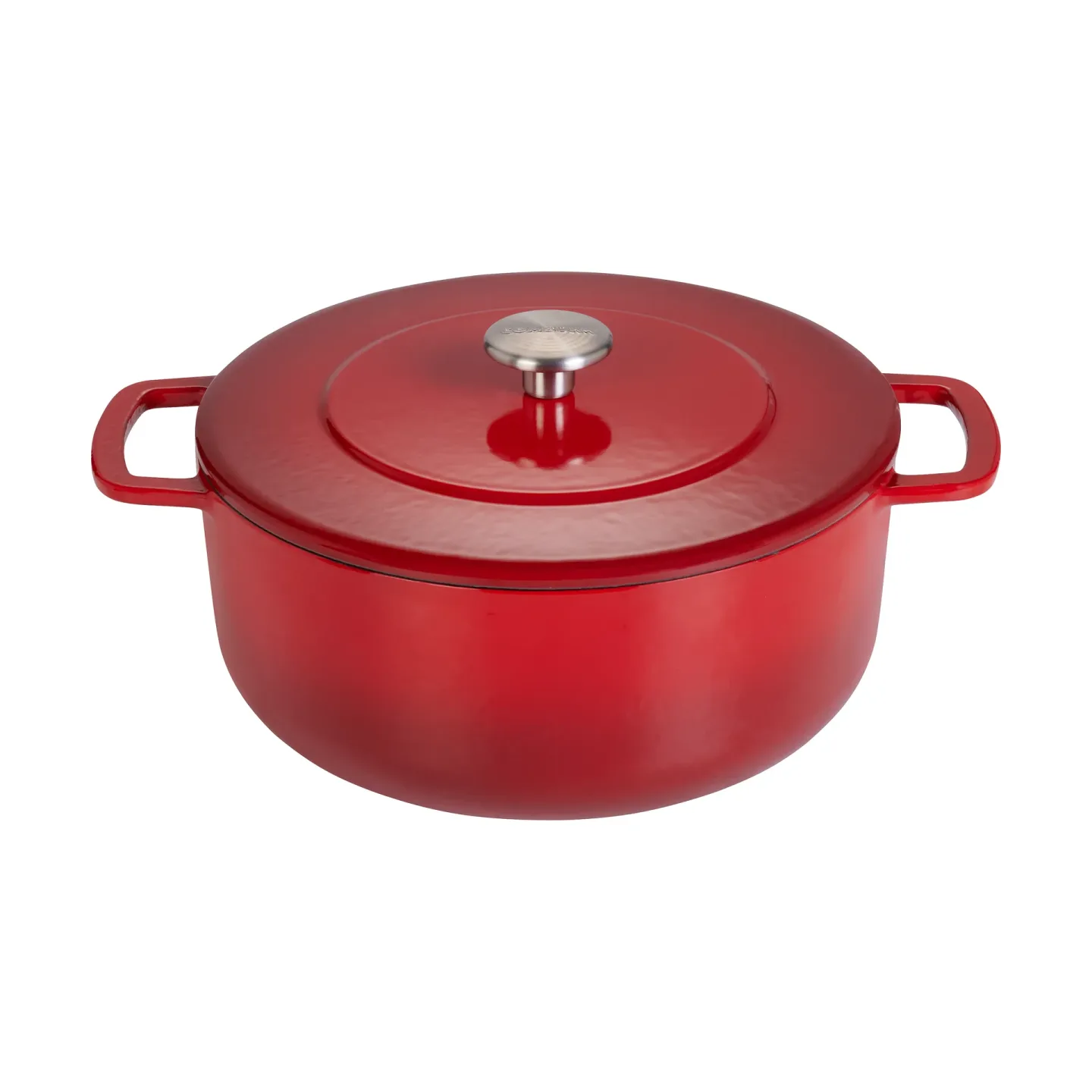 Combekk Combekk emaillierter Gusseisentopf Ø24 cm Cherry