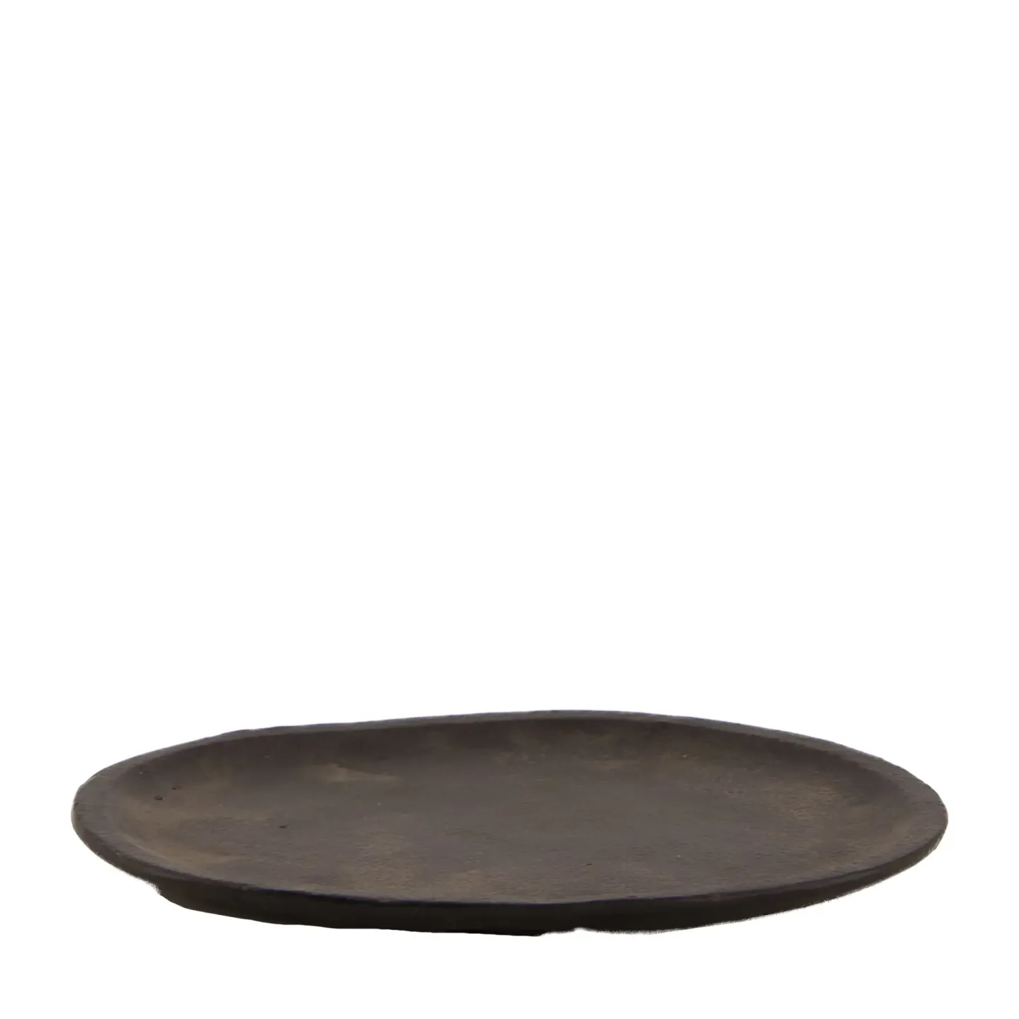 Decofinder Tablett Aluminium, Schwarz D: 17 cm | Schubiger Möbel
