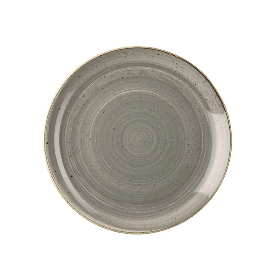 Churchill Teller flach Stonecast Grau Porzellan 28.8 cm