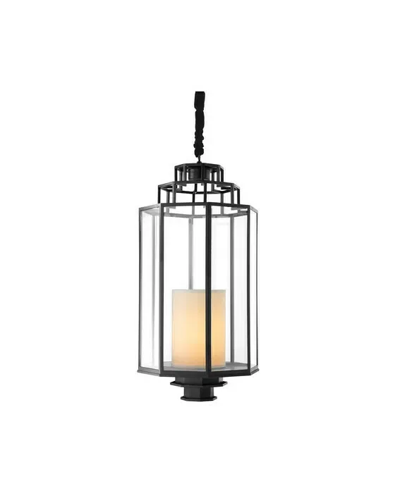 Monticello Lantern Black