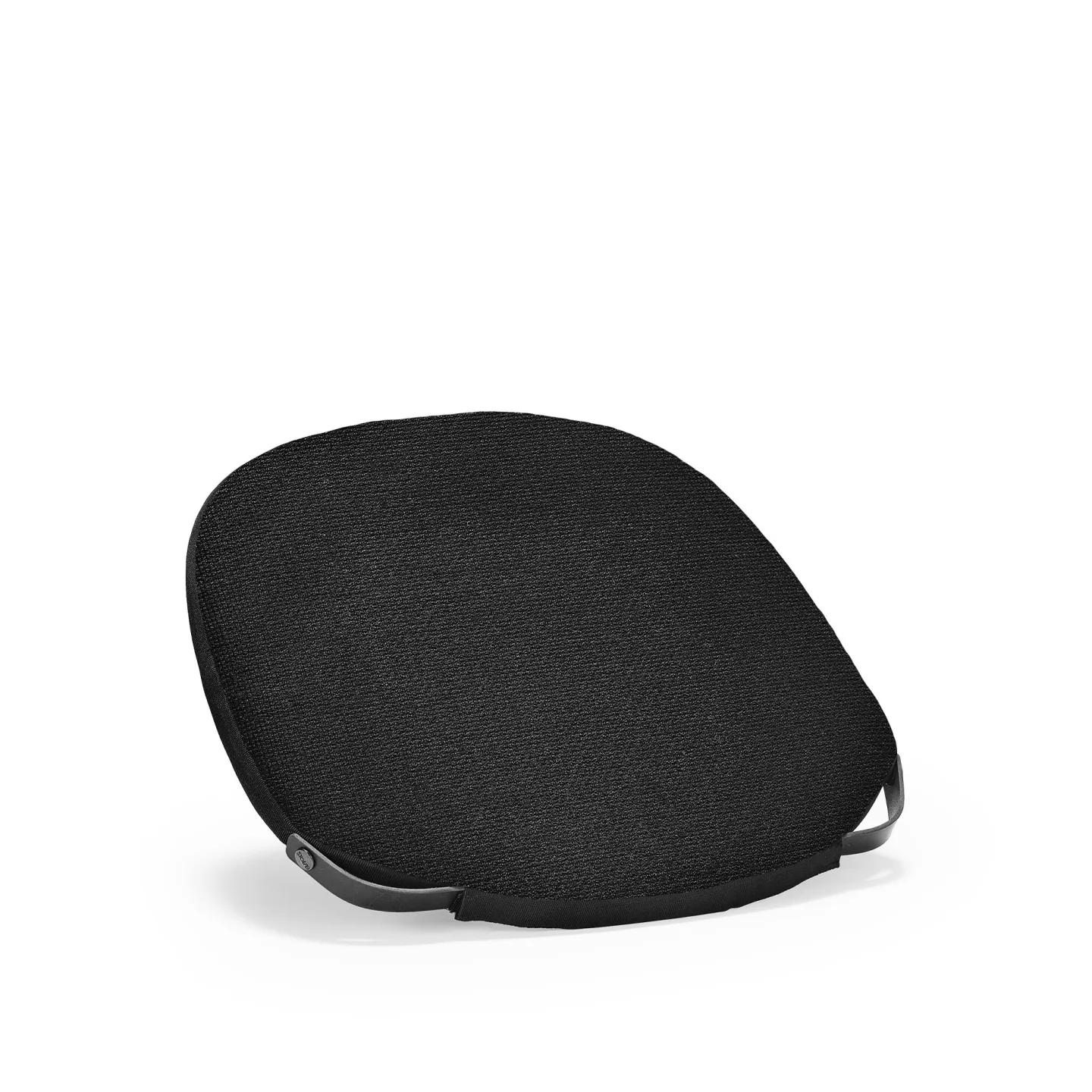 Stolab - Pinnockio Dyna Tyg Kvadrat Fiord 2. 191 Black - Sittdynor - Anna Von Schewen - Svart - Textilmaterial