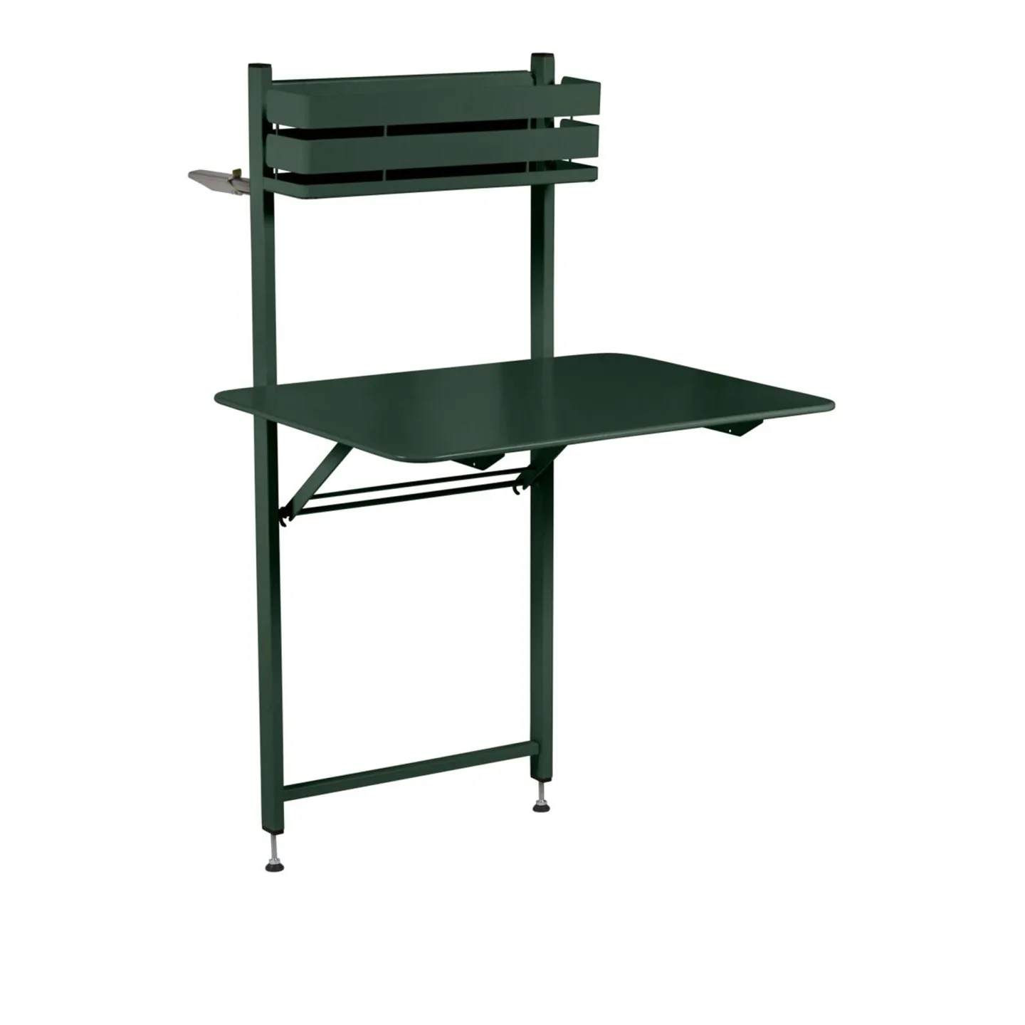 Fermob - Bistro Balcony Table 57 x 77 cm Cedar Green 02 - Matbord utomhus - Grön - Metall