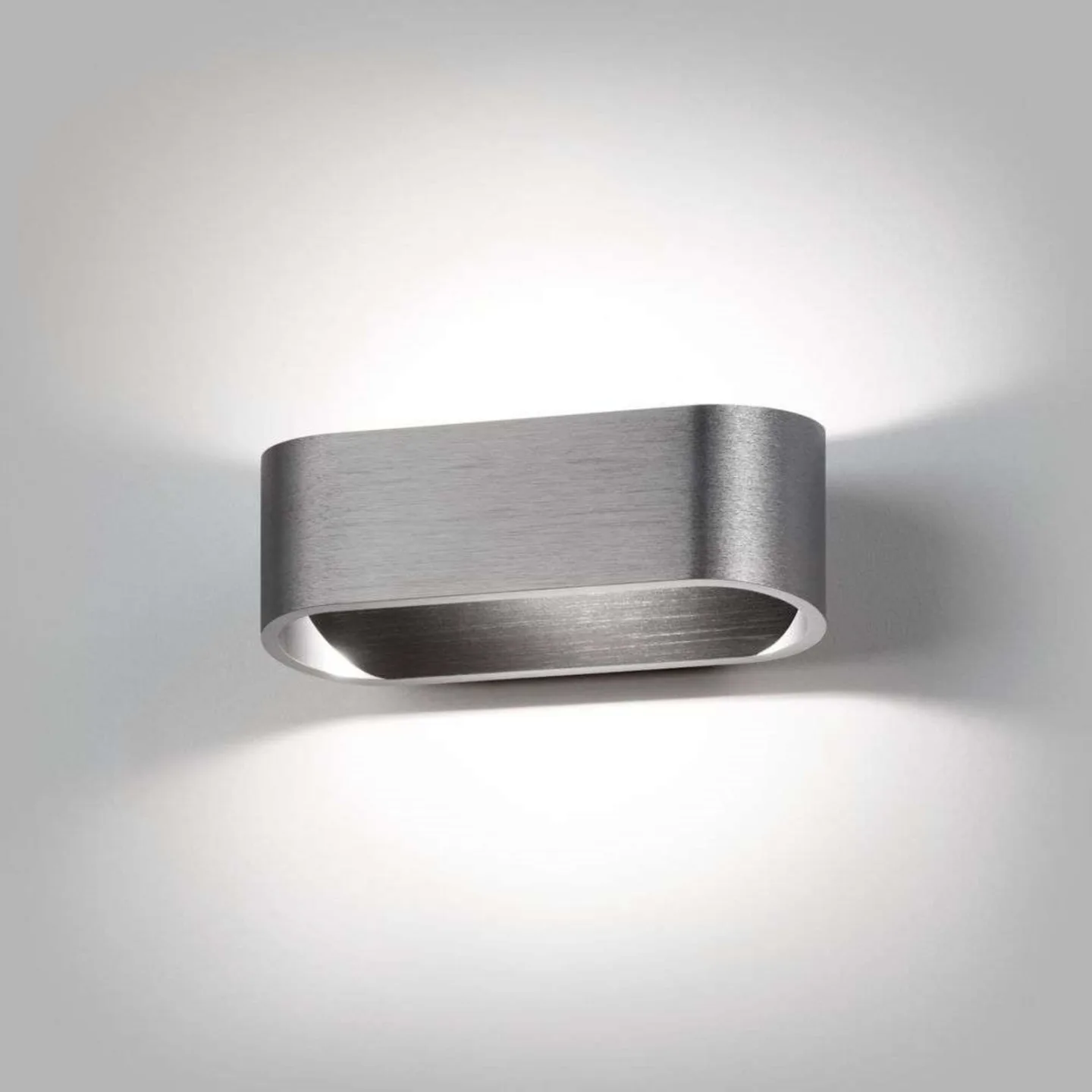 Aura W1 Wandleuchte 2700/3000K Titanium - LIGHT-POINT - Wohnzimmer - Aluminium