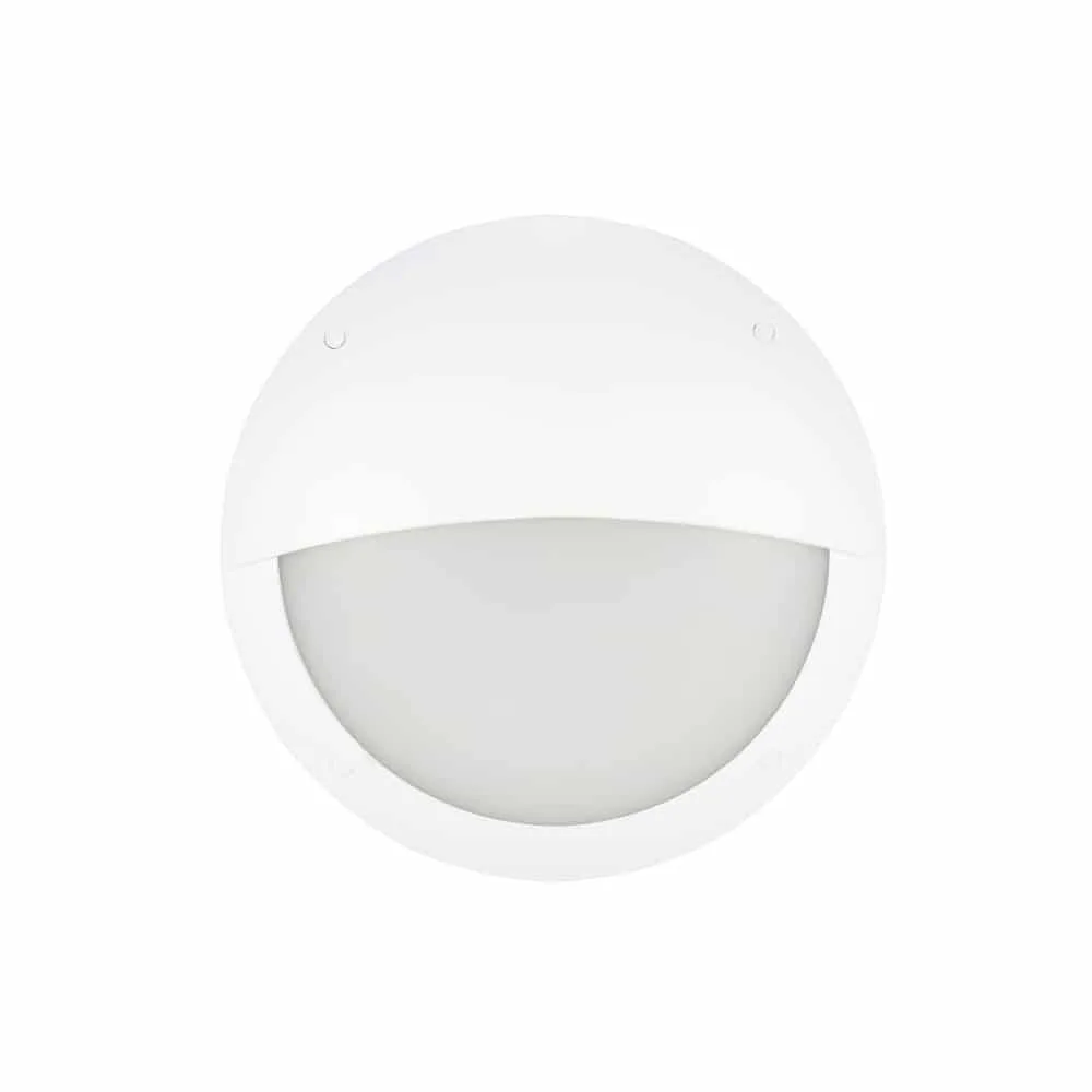 Plafond Start Surface IP66 350mm Eyelid Vit 350mm