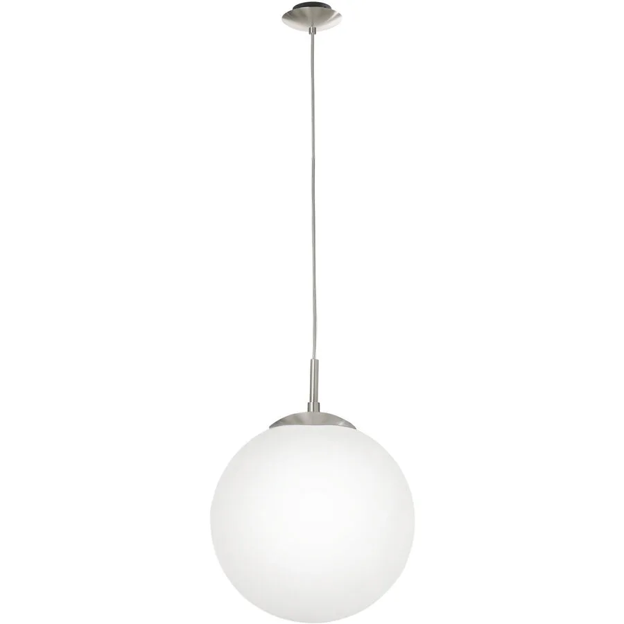 Eglo Pendellampe Rondo Grau Stahl 110 cm - Farbe: Nickel matt
