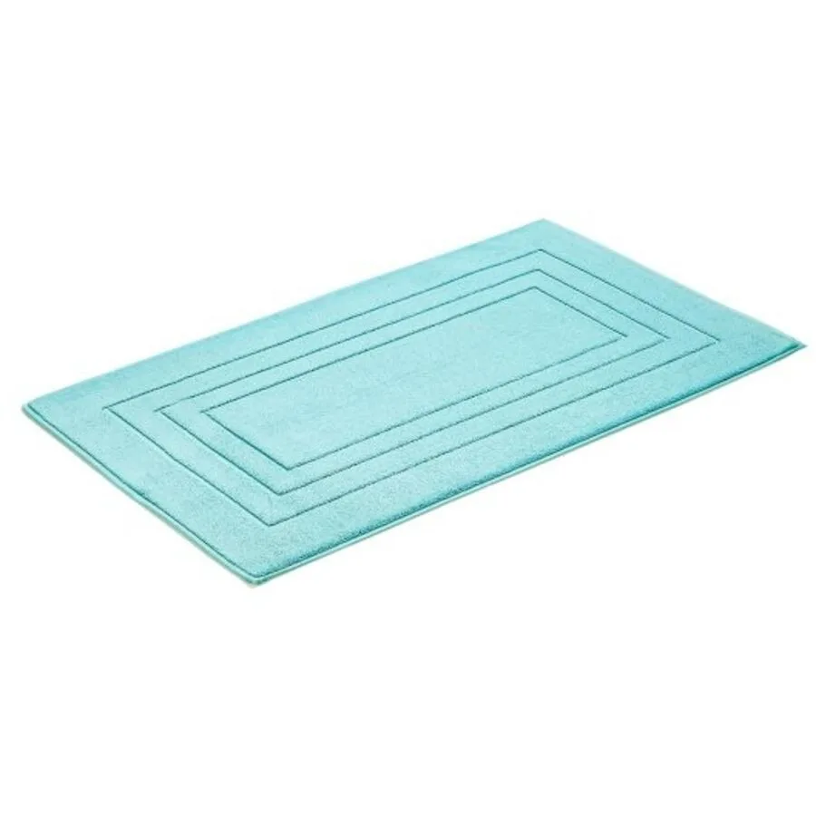 Vossen Badteppich Feeling Light Azure Baumwolle 60 x 100 cm Rechteckig