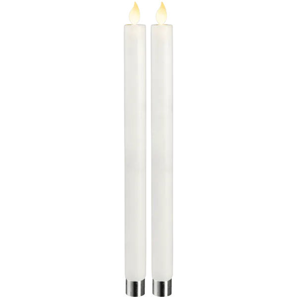 Star Trading - LED Antikljus Twinkle - Batteriljus - Vit