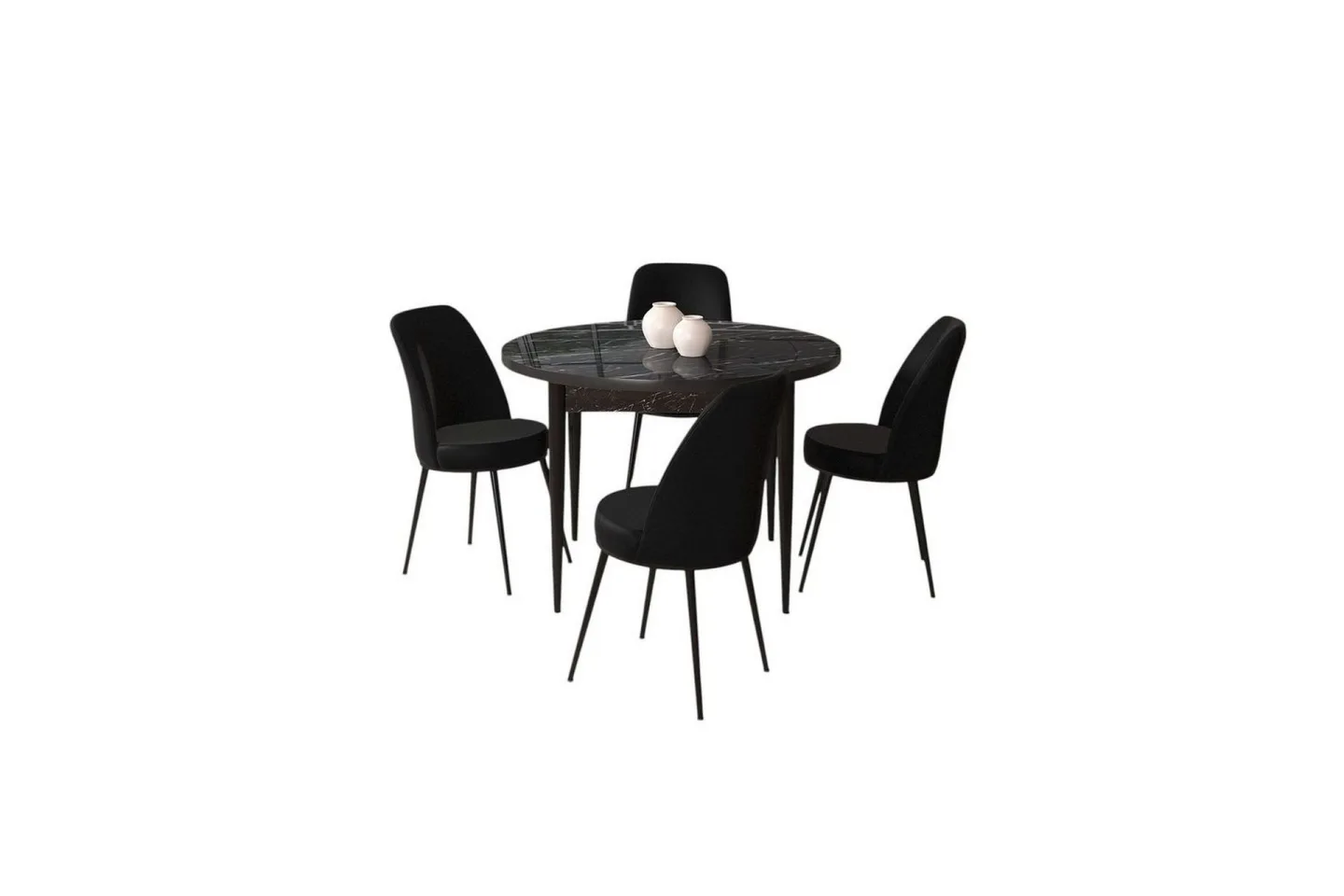 Tor Matgrupp 4-sits - Svart