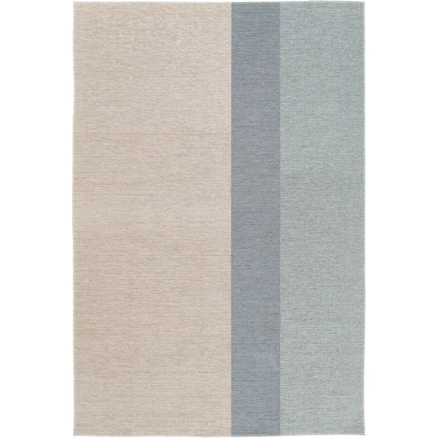 Teppich Saro Blau/Beige Polyester 160 cm 230 cm