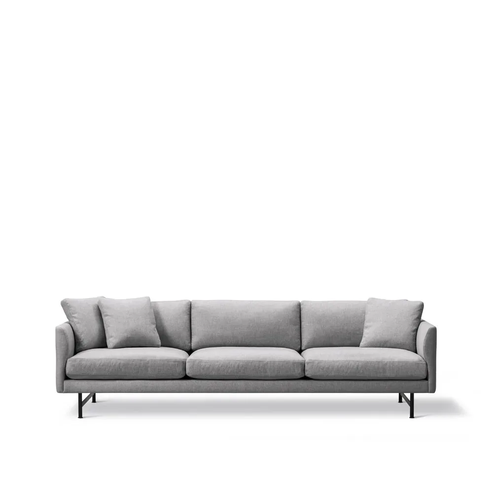 Fredericia Furniture Calmo 5623 Sofa Sunniva 242-schwar Stahl