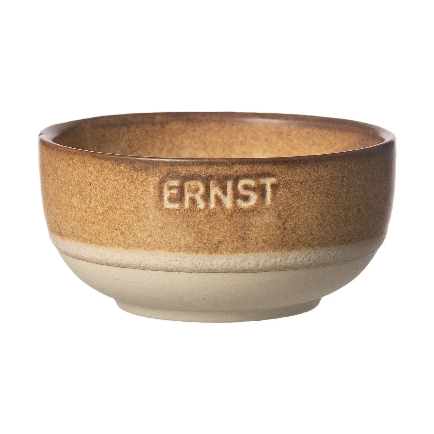 ERNST Ernst Schüssel Braun-natur Boden, Ø8 cm