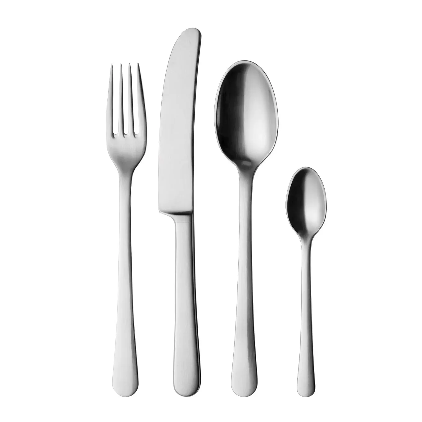 Georg Jensen Copenhagen matt bestickset 4 delar