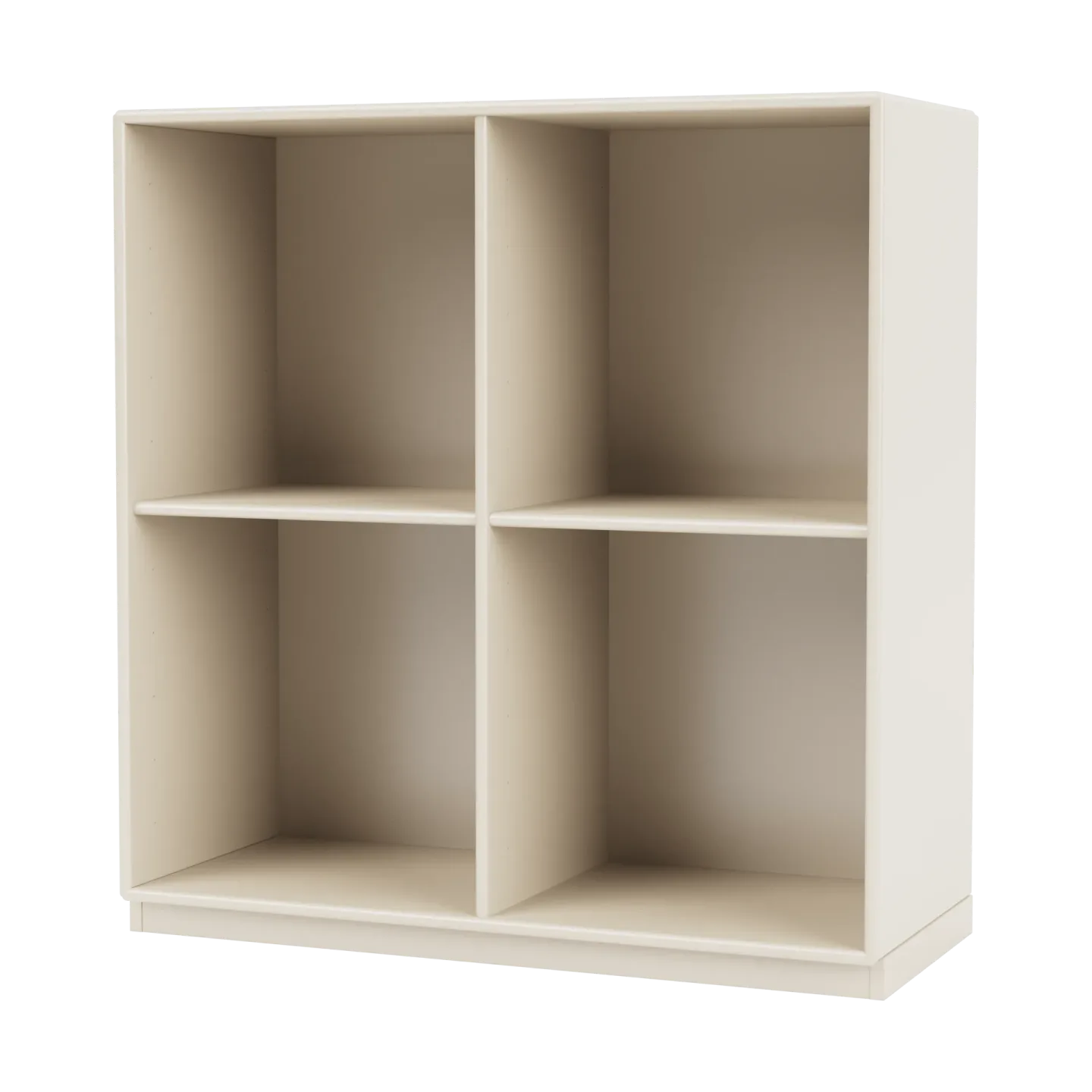 Montana SHOW hylla 69,6x69,6 cm, sockel 3 cm 158-Oat