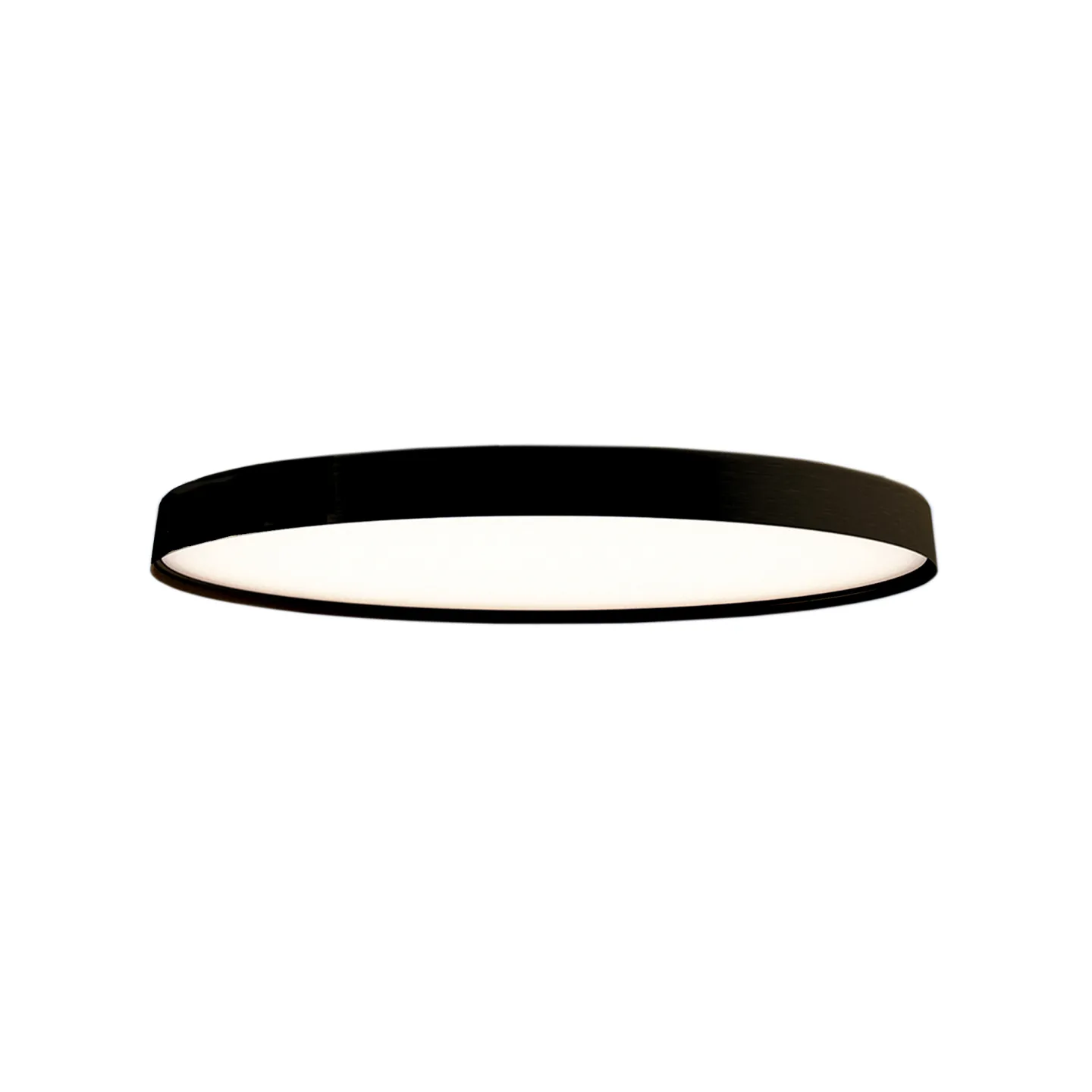 Luceplan - Compendium Plate Wall / Ceiling D81P Black - Plafonder - Daniel Rybakken - Svart