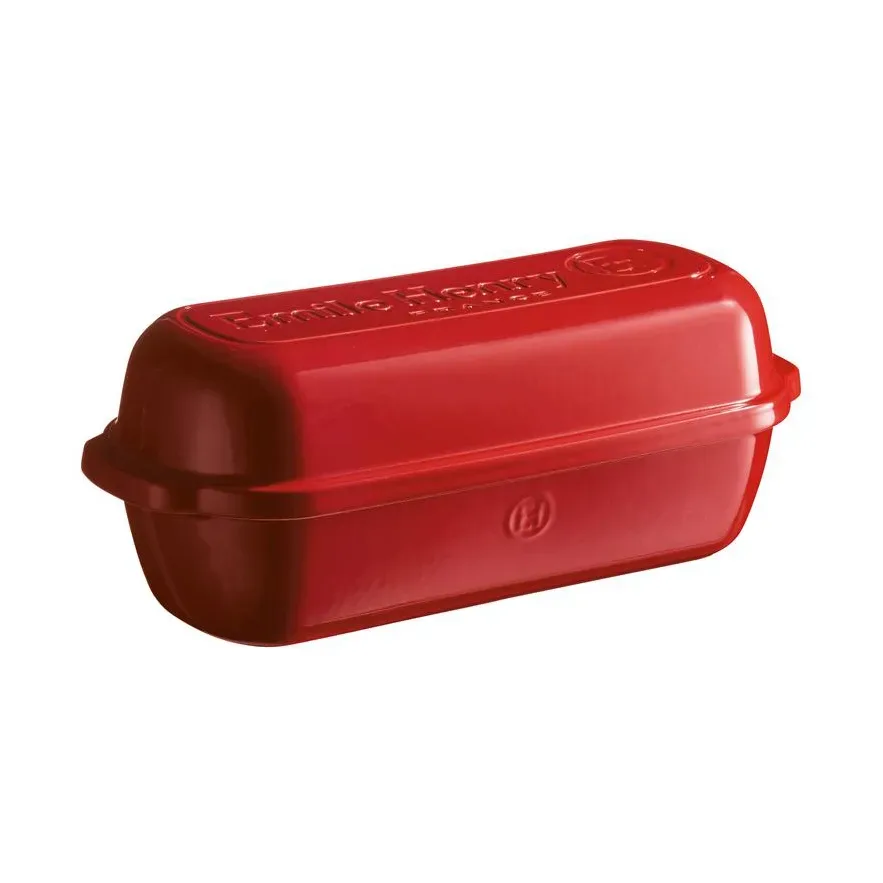 Emile Henry Emile Henry Brotform Rot, rechteckig 4,5 l