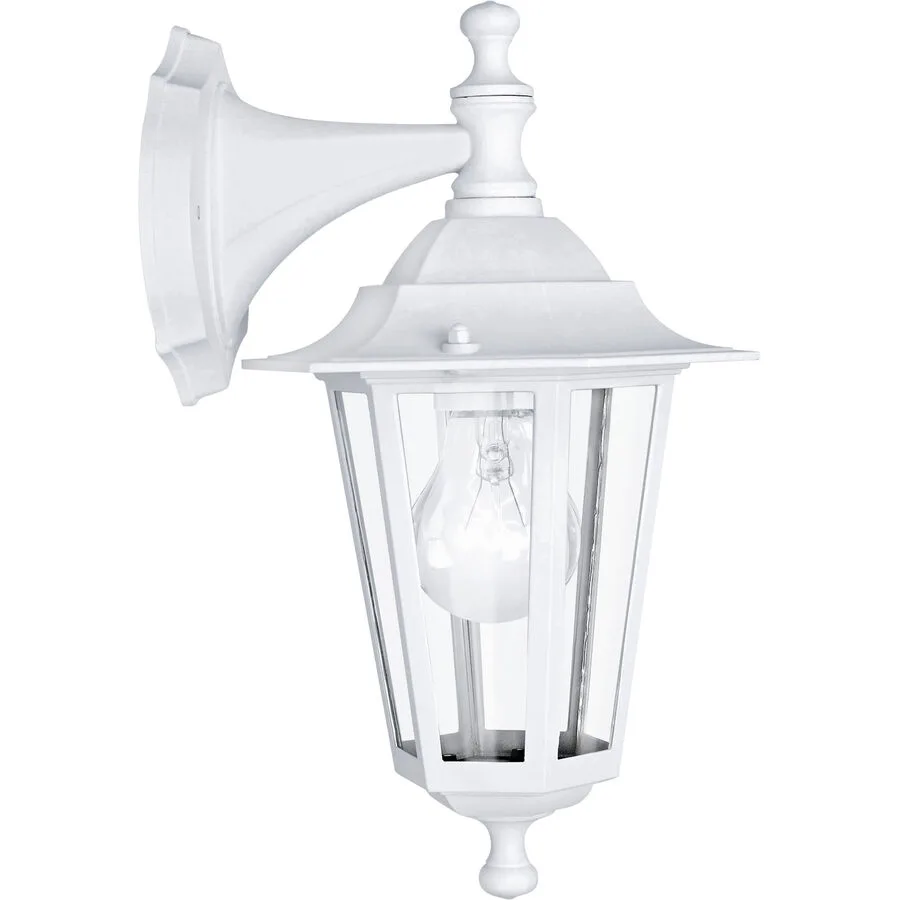 Eglo Wandlampe aussen Laterna 5 Weiss Aluminium 35 cm - Material: Aluguss