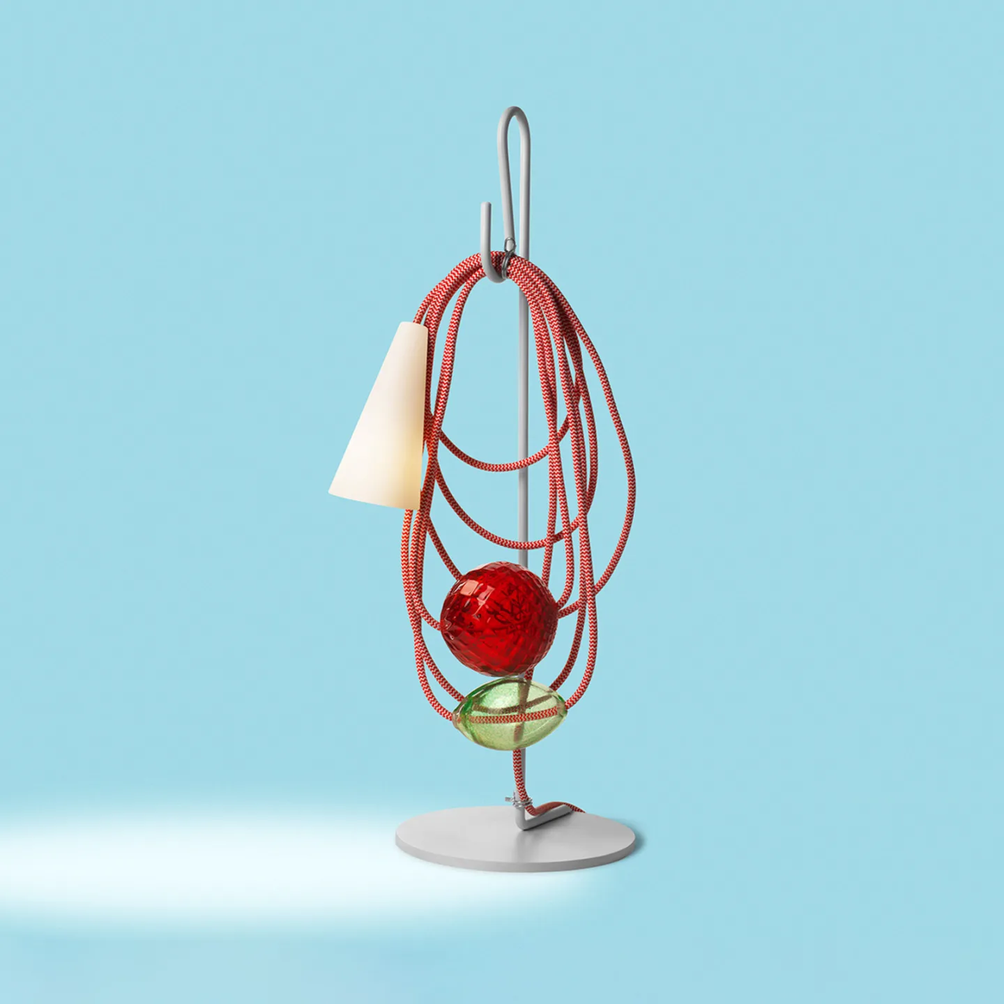Filo Bordslampa Emerald King - Foscarini - Vardagsrum - Design - Metall - Med lampskärm