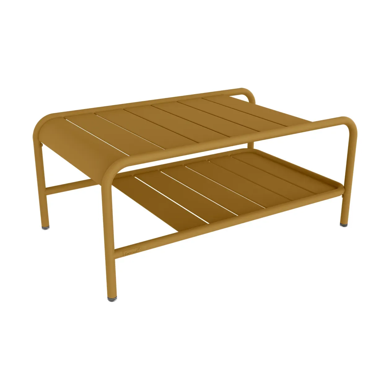 Fermob Luxembourg bord lågt 90x55 cm Gingerbread (brun)