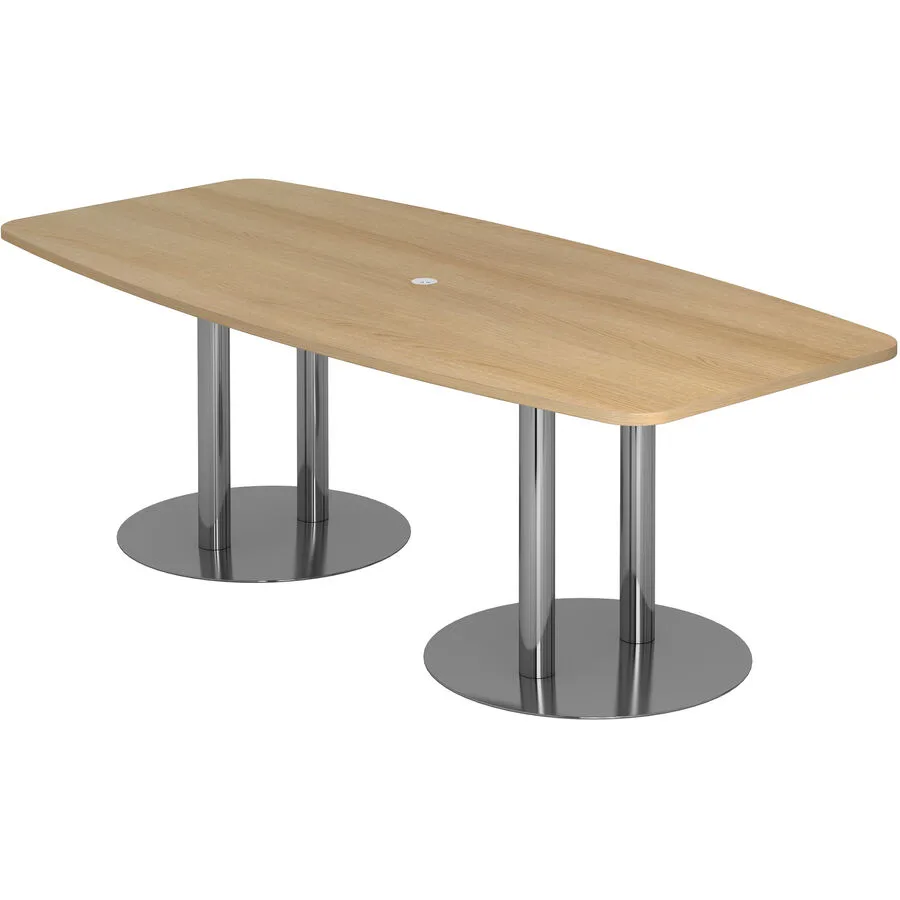 Schreibtisch Office eiche Holzwerkstoff Höhenverstellbar B 220 T 103 cm