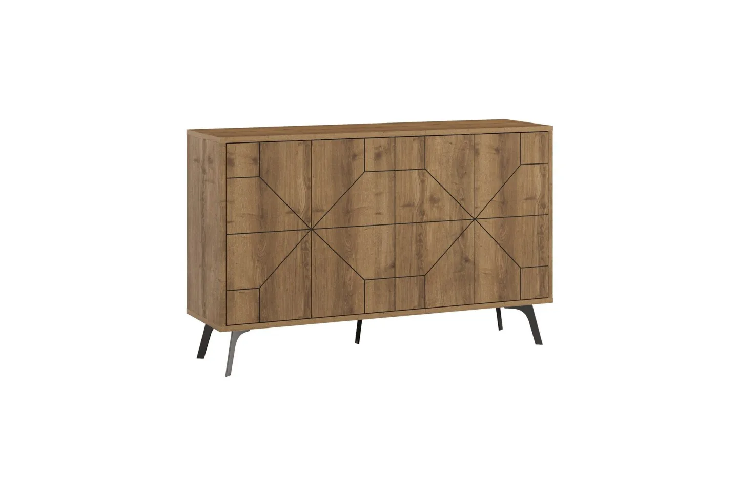 Dune Konsollbord 123x77,4 cm Brun/Vit - Hanah Home