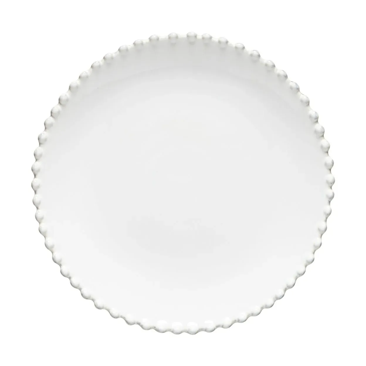 Costa Nova Pearl Dessertteller Weiß, Ø22 cm