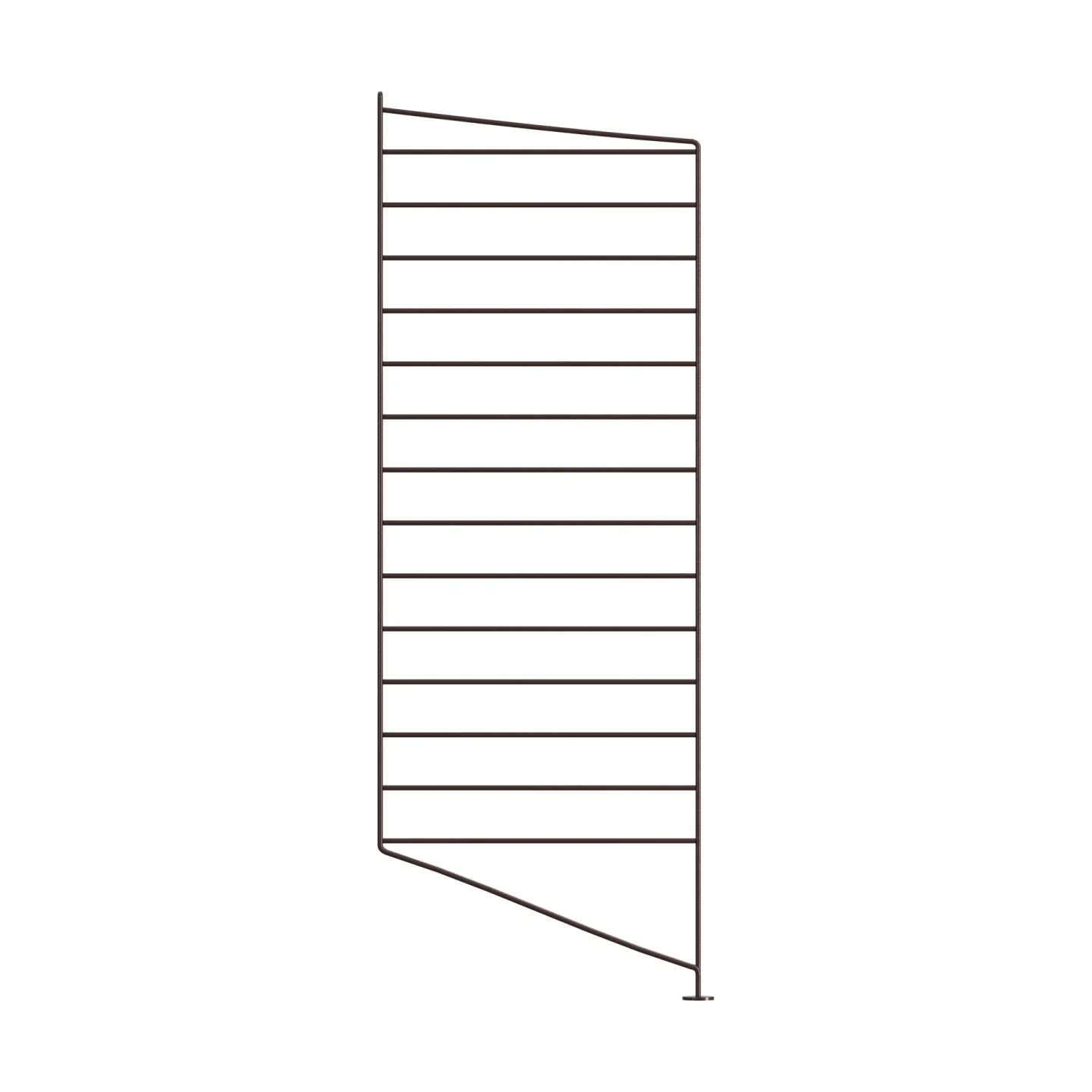String String Bodenleiter Dunkelbraun, 85x30 cm, 1-teilig