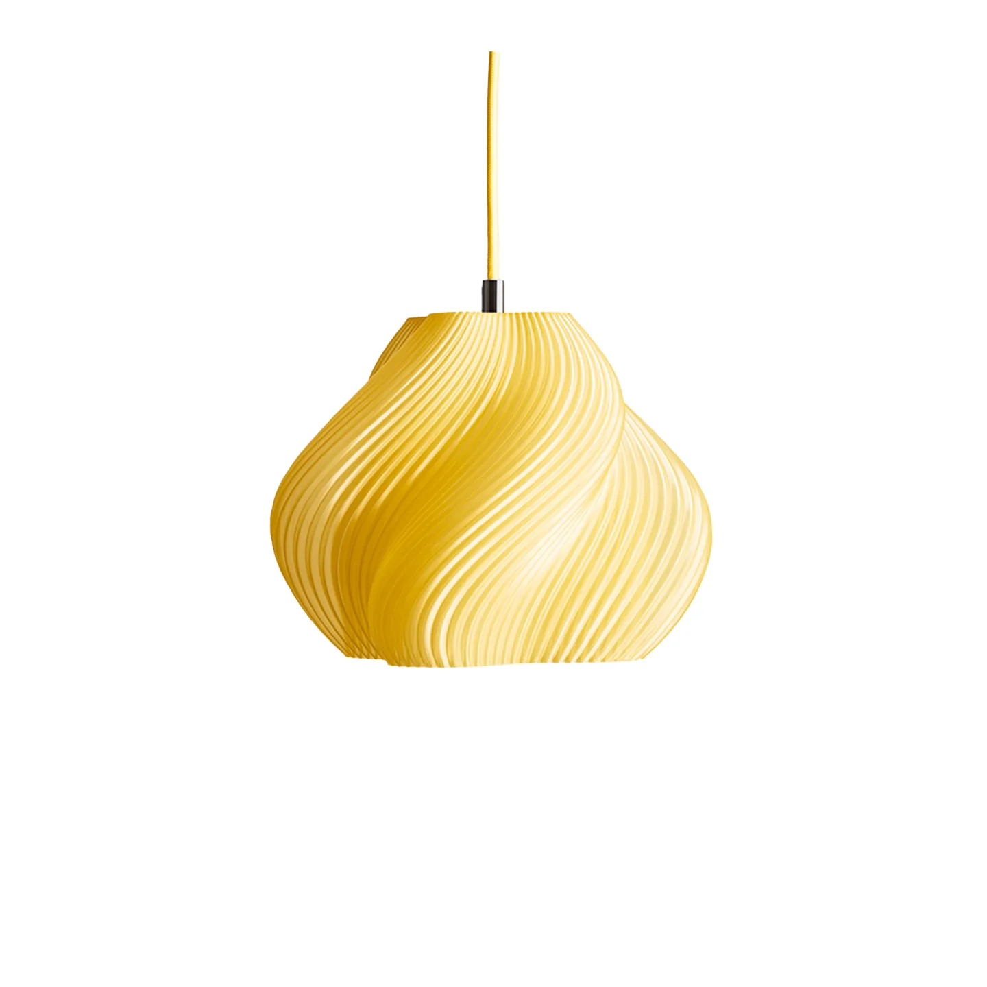 Crème Atelier - Soft Serve 01 pendellampa Brass Limoncello Sorbet - Pendellampor