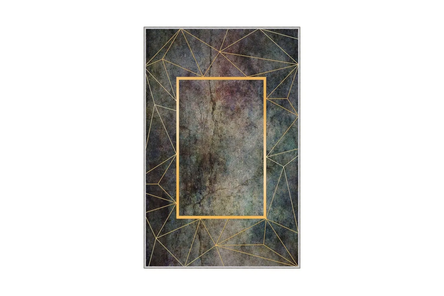 Homefesto Matta 100x150 cm - Multifärgad