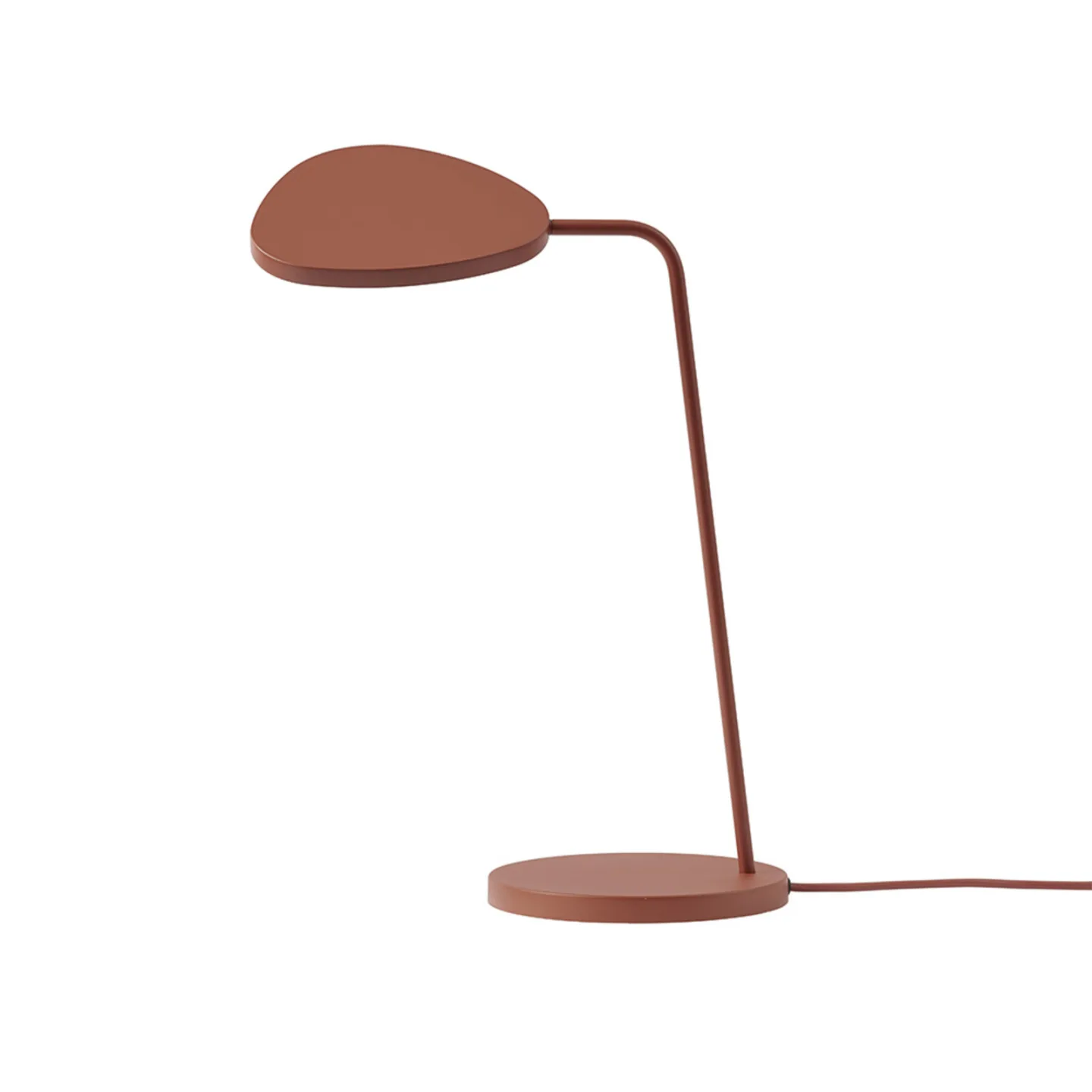 Leaf Tischleuchte Copper Brown - Muuto - Arbeitszimmer / Büro - Aluminium