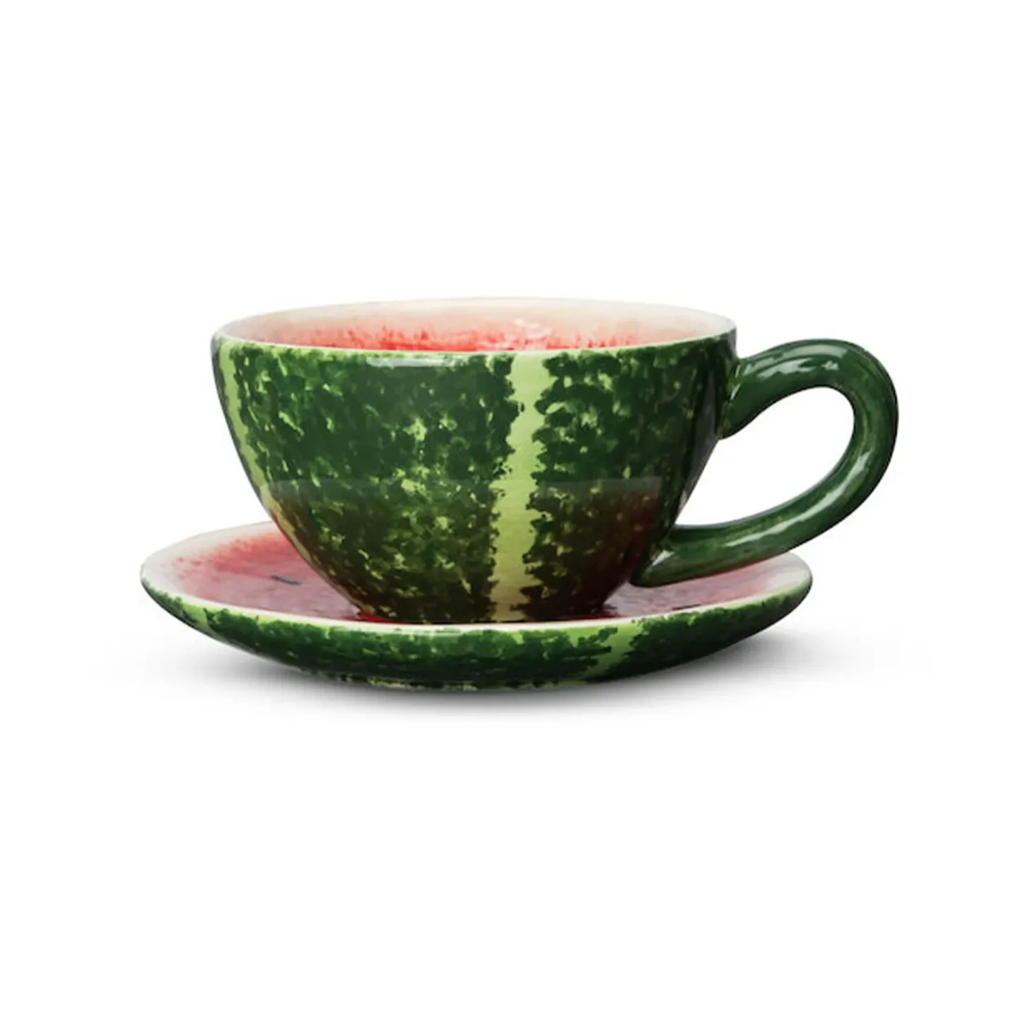 Byon Wassermelonen-Tasse mit Untertasse 25 cl