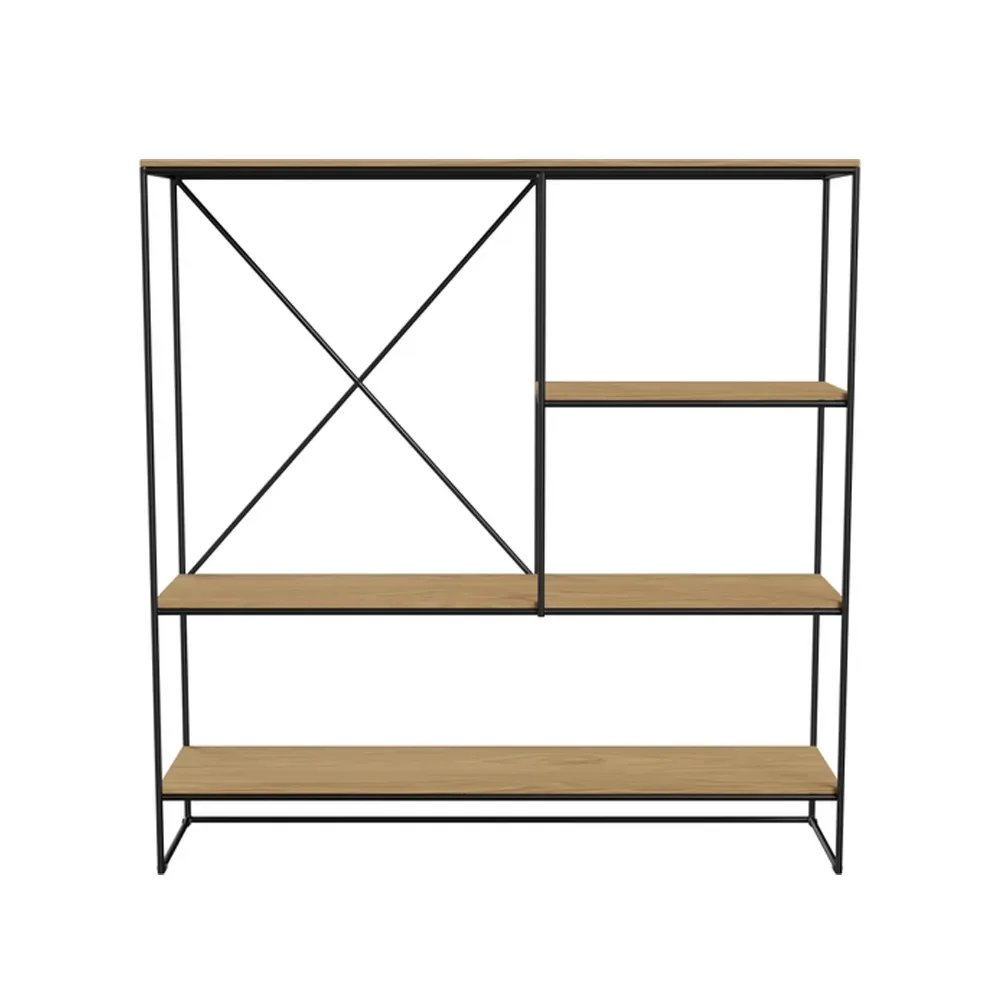Fritz Hansen Planner MC510 hylla Ekfanér-svart 4 hyllor