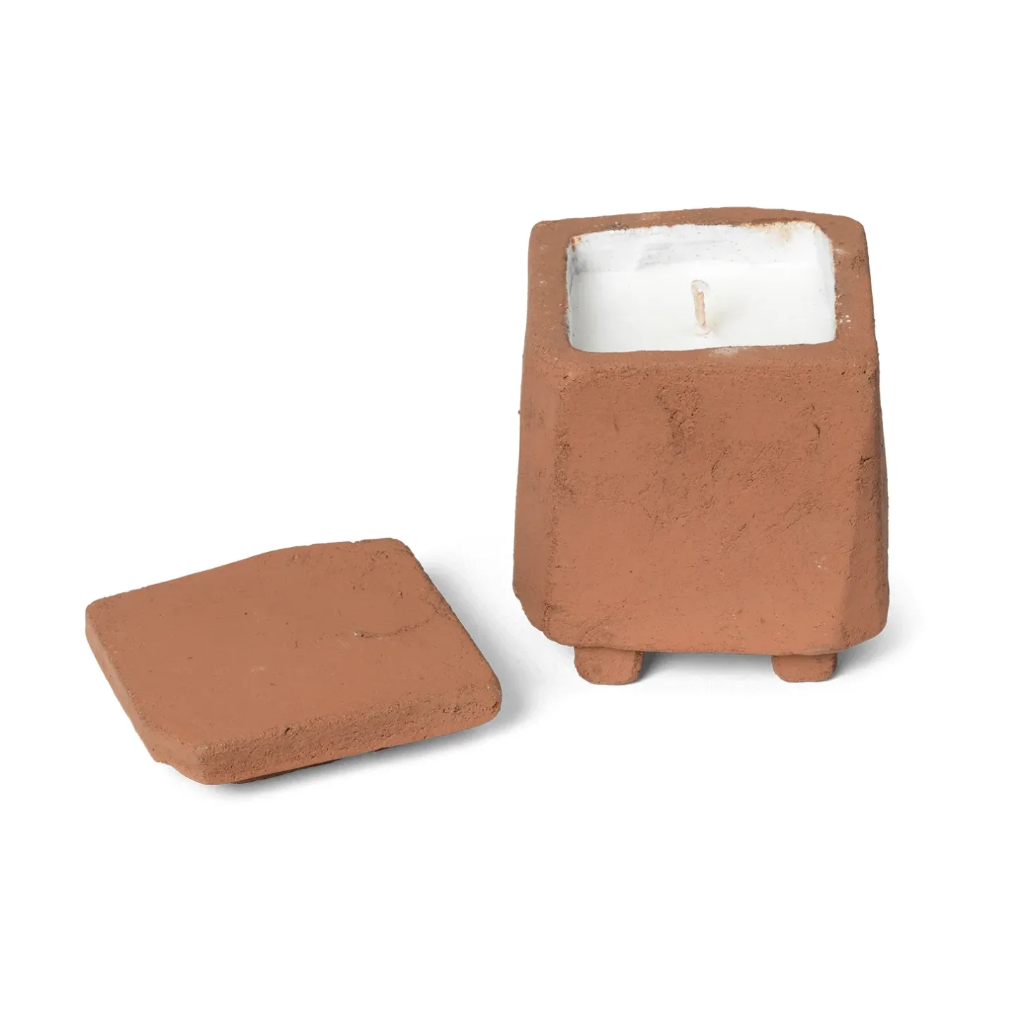 Ferm Living Kurinu Duftkerze 40 h Terracotta