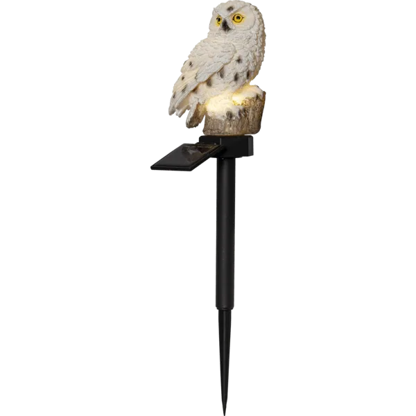 Star Trading - Owl - Solcellslampa - Offwhite
