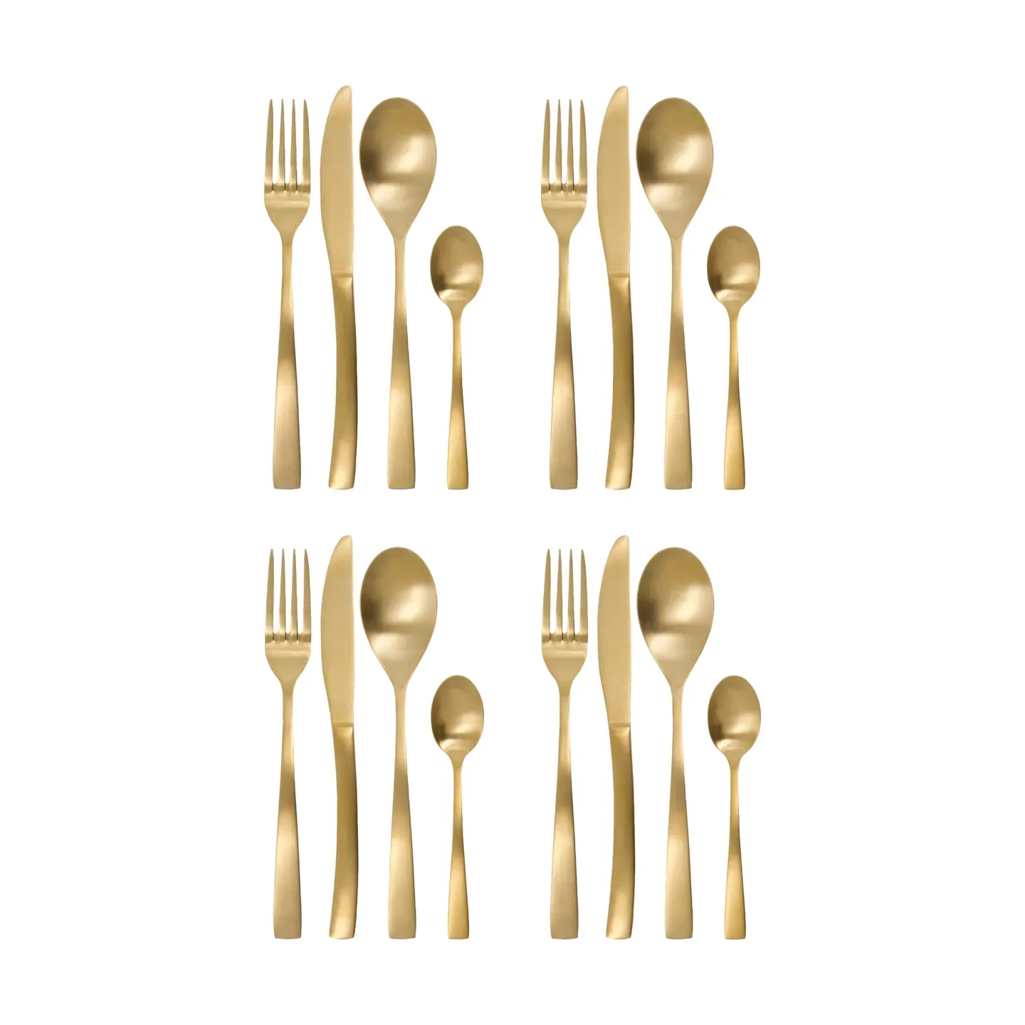 House Doctor Golden Besteckset 16-teilig Gold