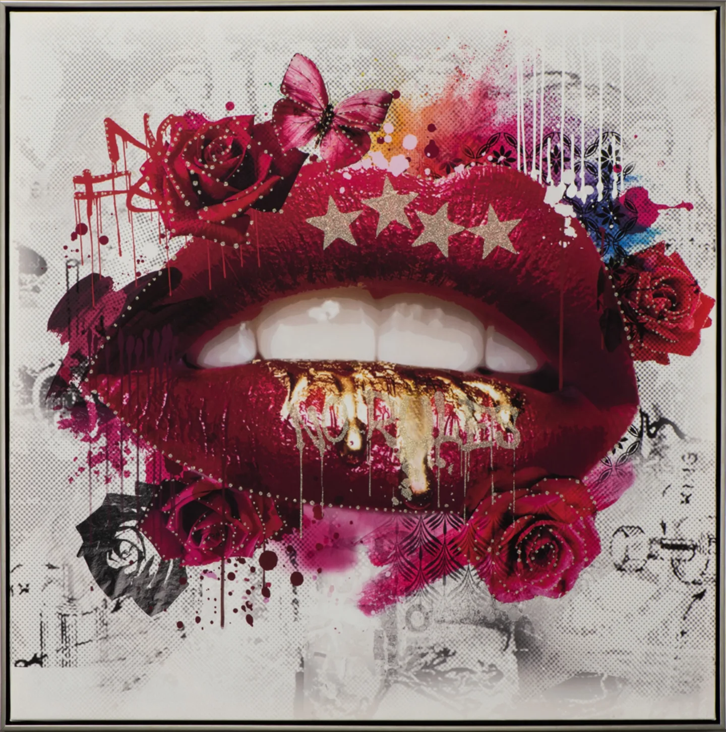 image LAND Gemälde Red Kiss | Schubiger Möbel