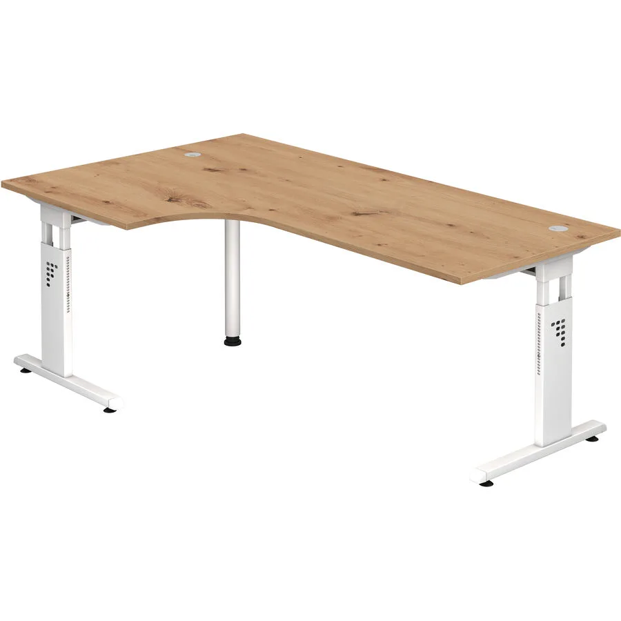 Schreibtisch Office Asteiche Holzwerkstoff B 200 T 120 cm