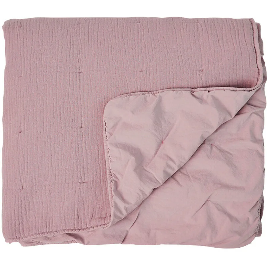 Lavie Wohndecke Nora Altrose Bio Baumwolle 200 x 150 cm