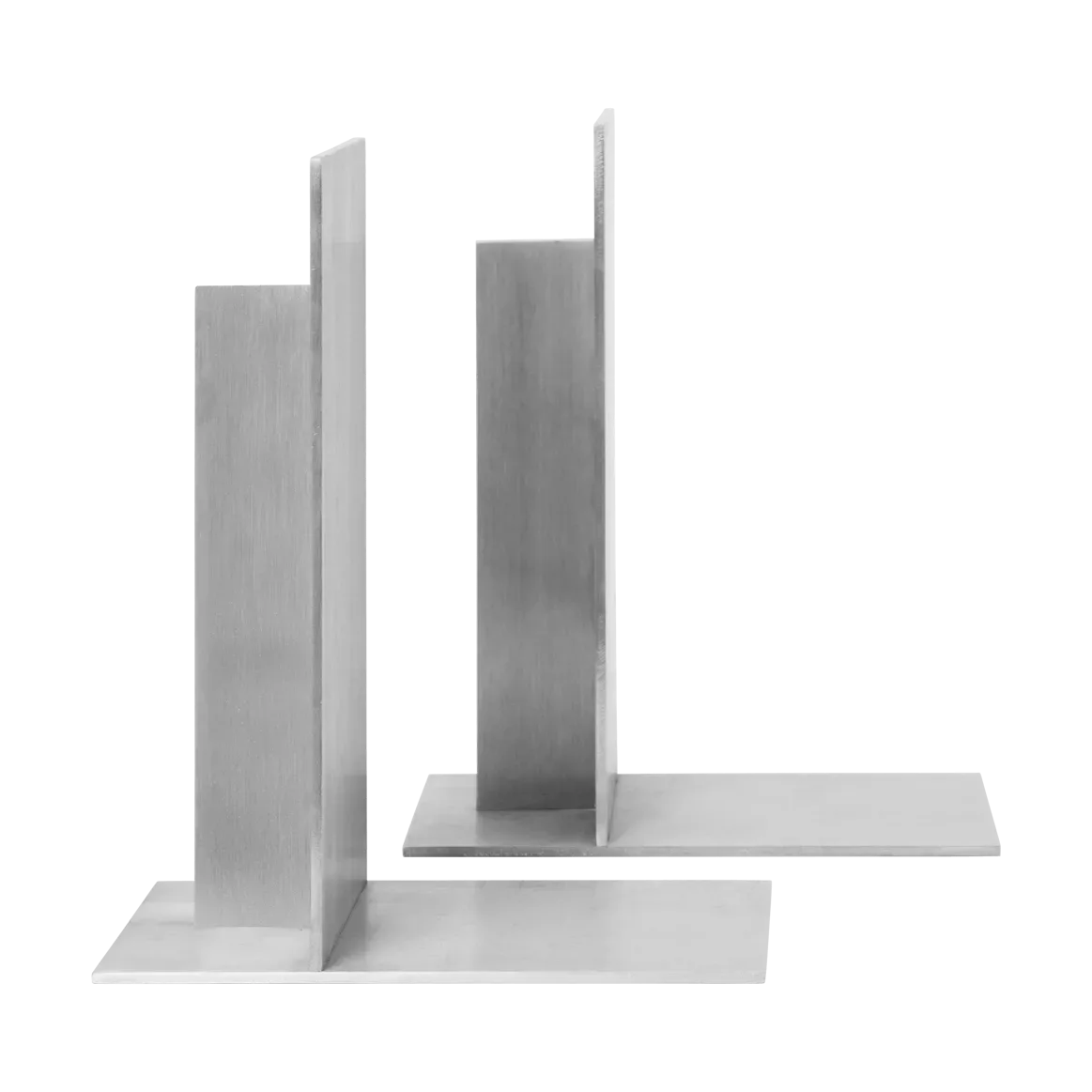 Ferm Living Lager bokstöd 2-pack Aluminium