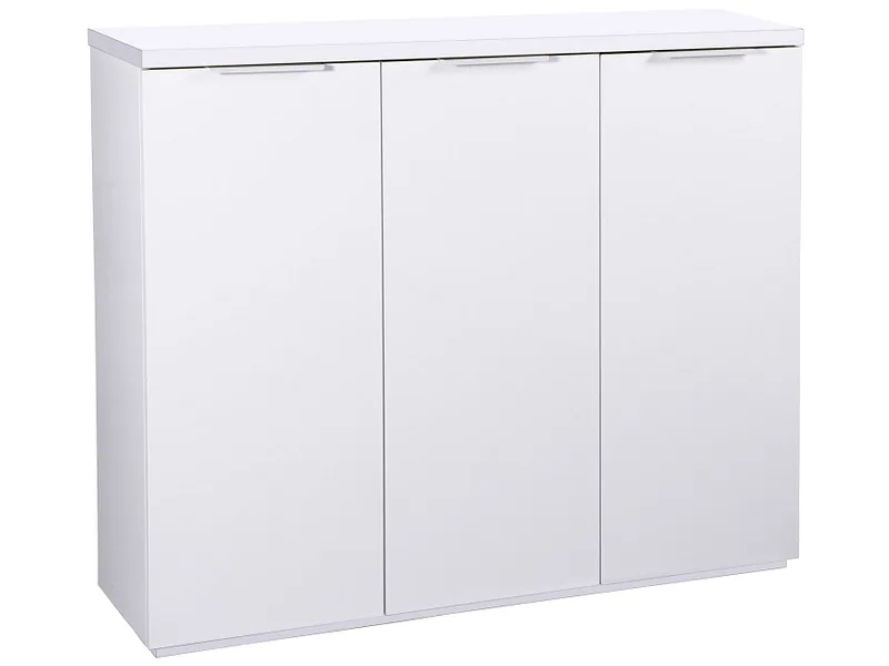 Schuhmöbel MUNDI 3 Türen weiss glänzend