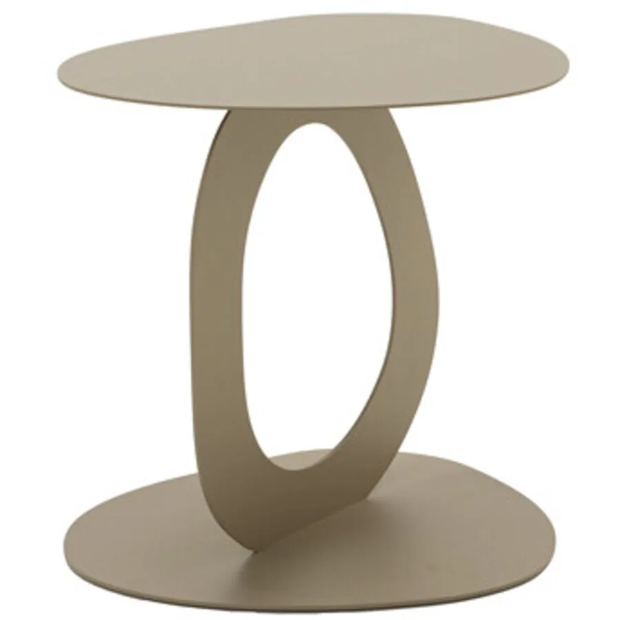 Spinder Design Beistelltisch Evan champagner Stahl B 45.5 H 55 cm
