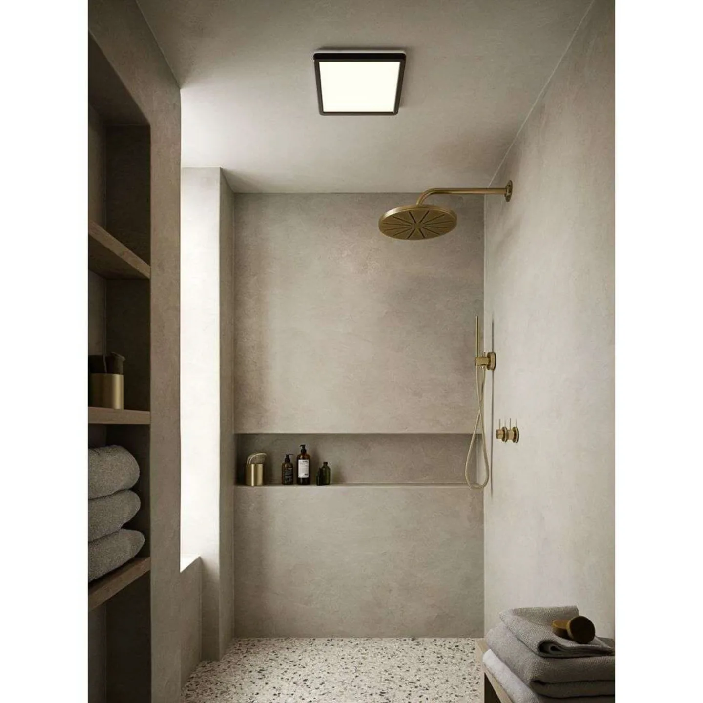Oja Square 29 Plafond IP54 Black - Nordlux - Vardagsrum - Plast