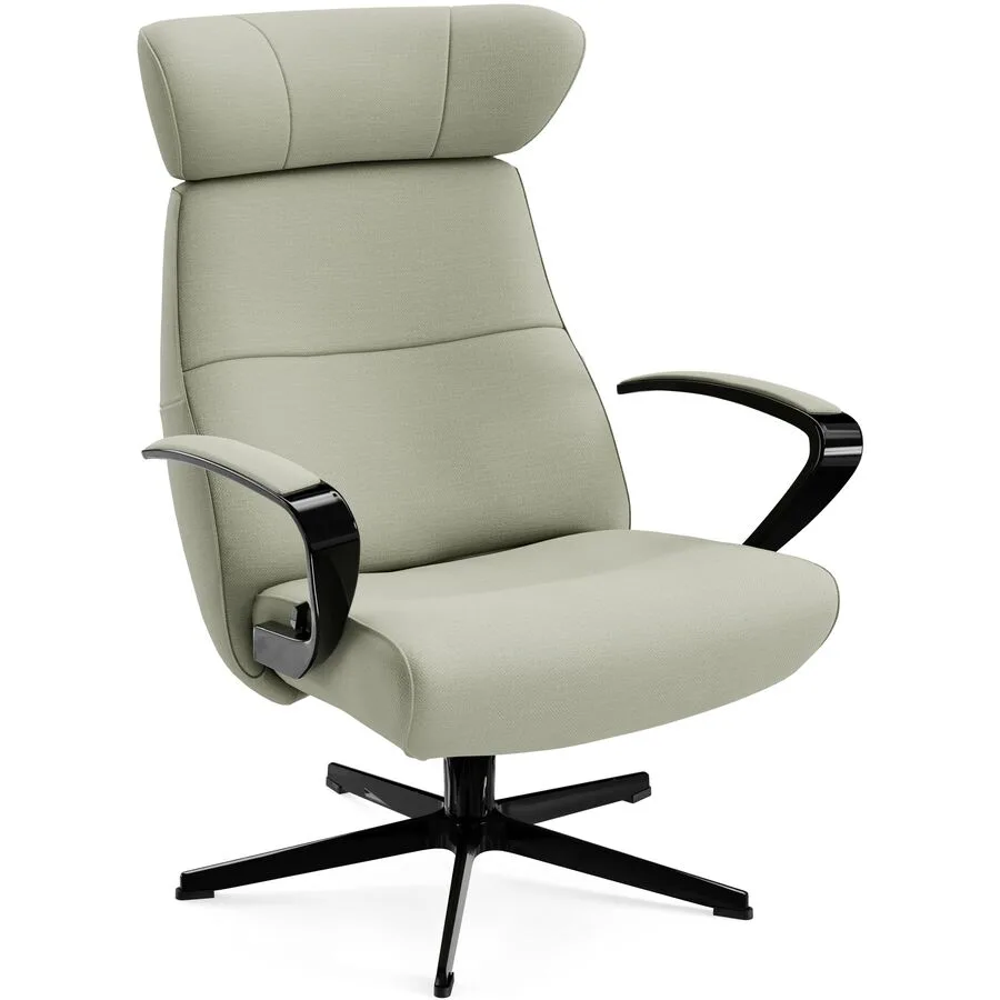 Conform Sessel Enno Grün, Schwarz Stoff, Aluminium T 163 B 81 H 99 cm - Möbel Konfigurator: Traummöbel individuell zusammenstellen