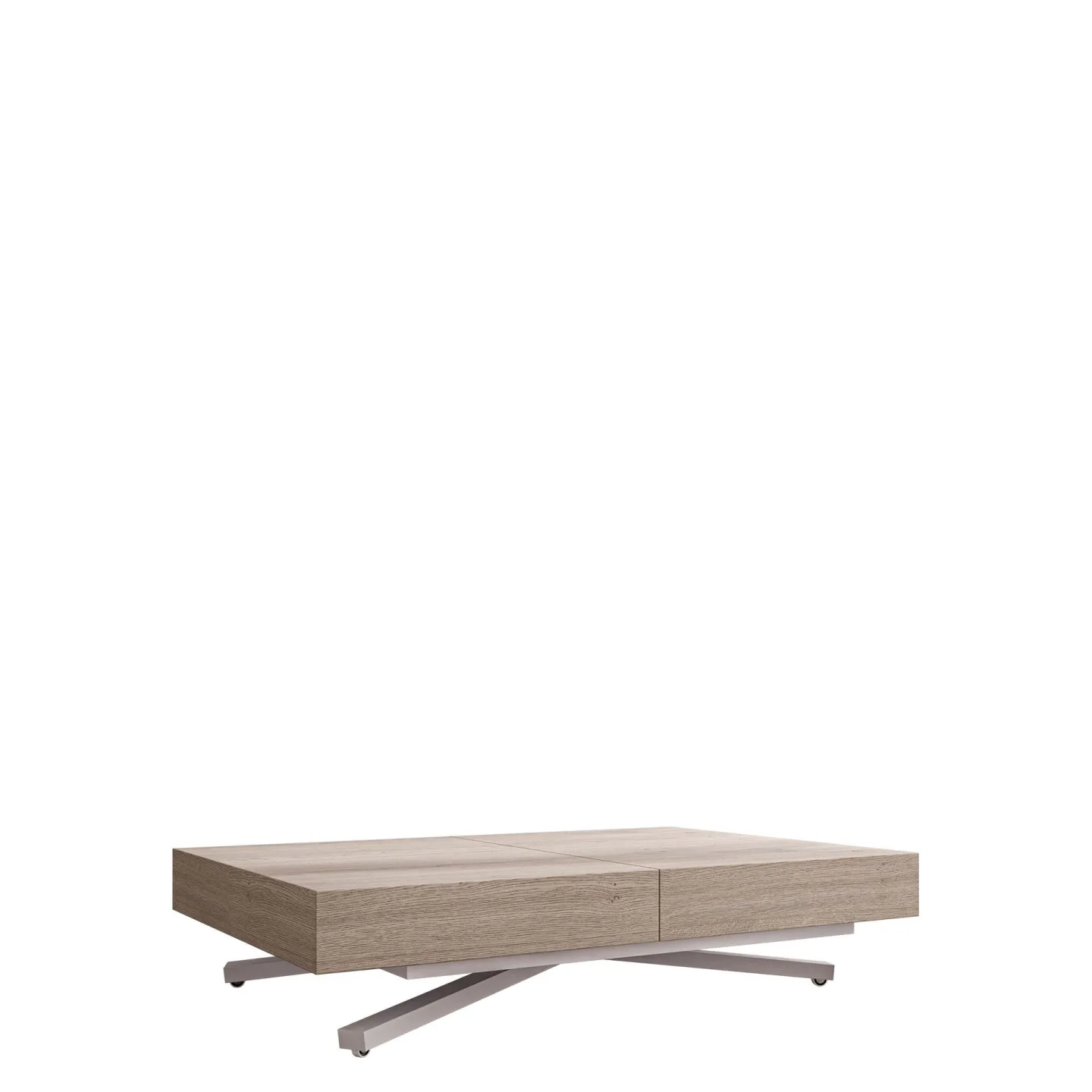 Avendi Soffbord 120 cm - Silver, ljusbrun