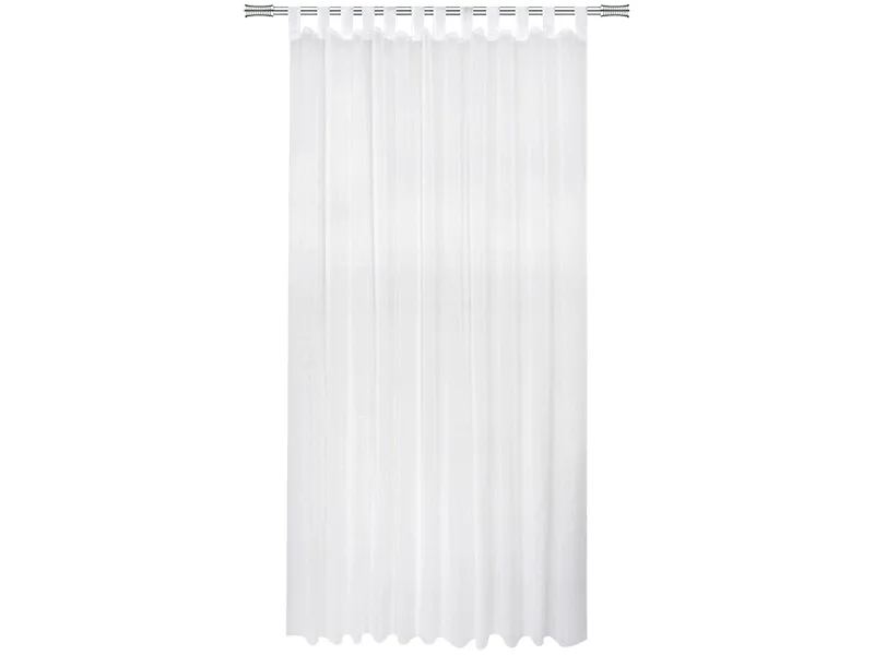 Vorhang ELIAS 240x240cm pfote / kräuselband halb abdunkelnd weiss
