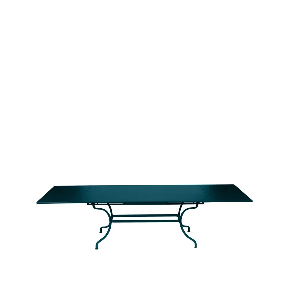 Fermob Romane bord inkl. iläggsskivor 2x50 cm Acapulco blue (blå)