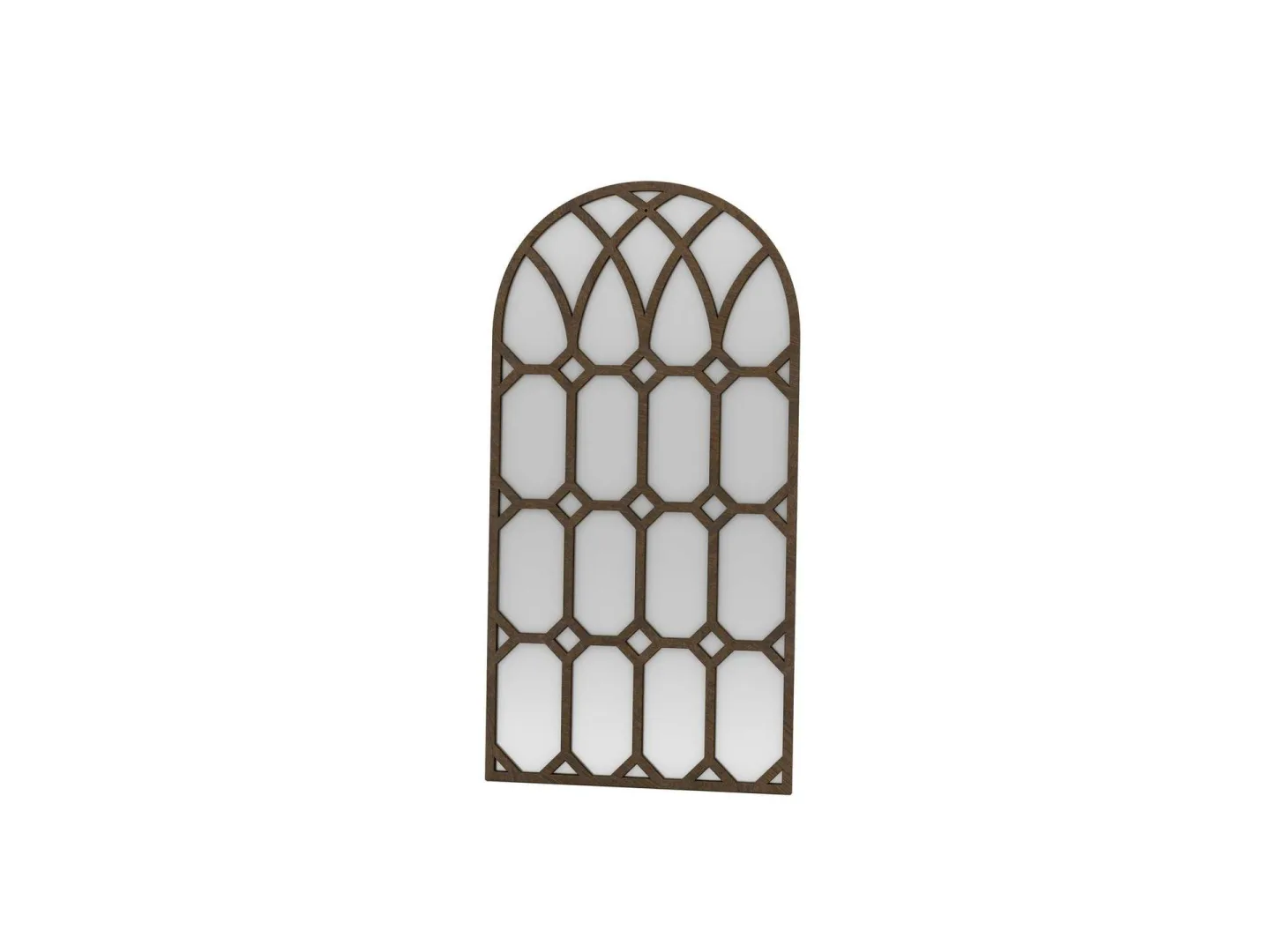 Vinor Golvspegel 180 cm - Brun