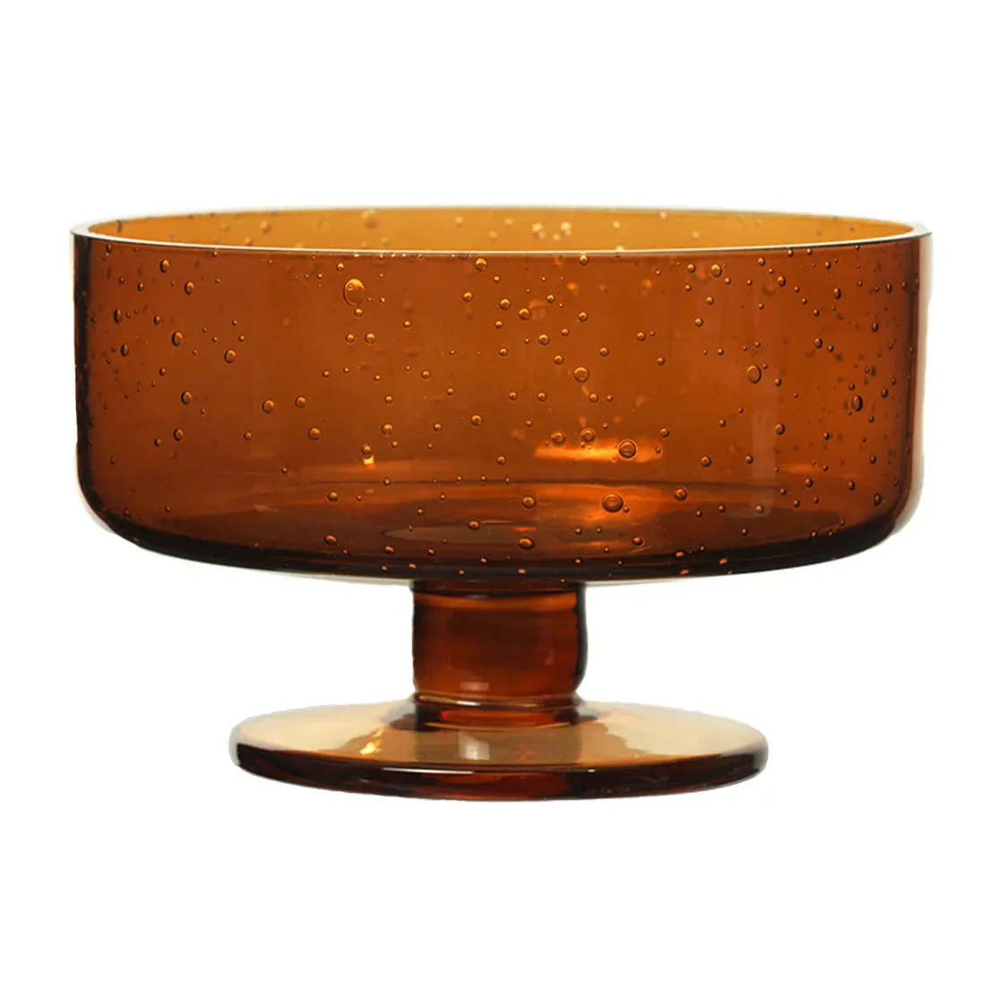 Ferm Living Oli Dessertglas 24cl Amber
