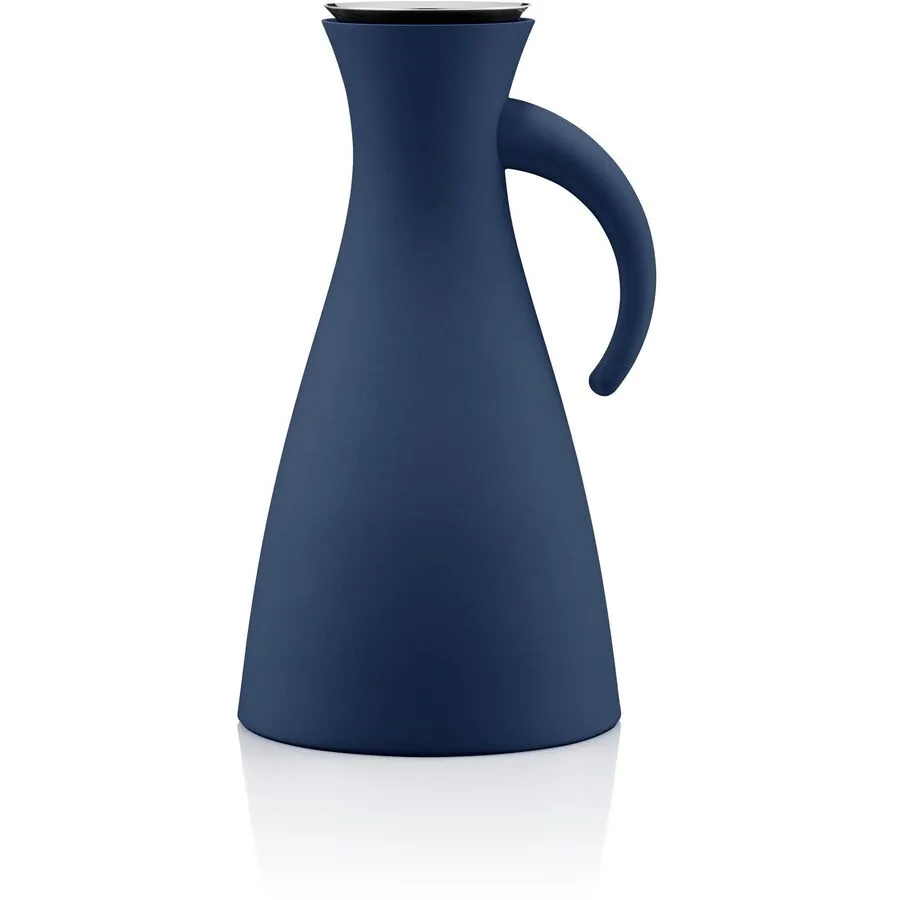 Thermokanne Eva Solo Blau Edelstahl H 29 cm