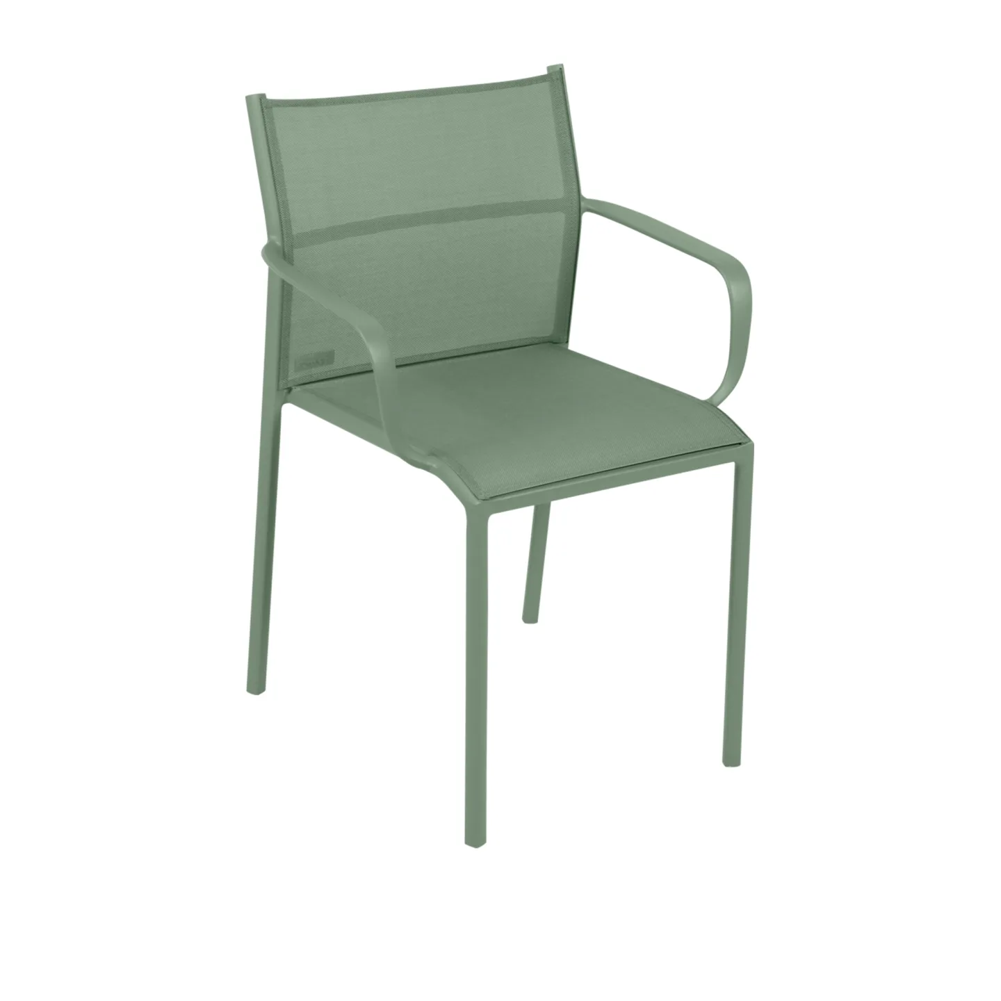 Fermob - Cadiz Armchair Cactus 82 - Matstolar utomhus - Antoine Lesur - Grön - Metall/Syntetiskt